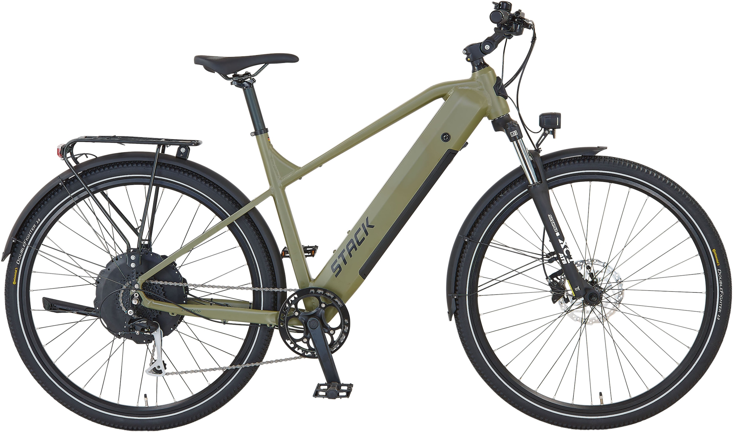 PROPHETE E-Bike "Stack 2.0", 52cm, 29 Zoll (73,66cm), grau, Elektrofahrräder, Pedelec, Elektrofahrrad für Herren