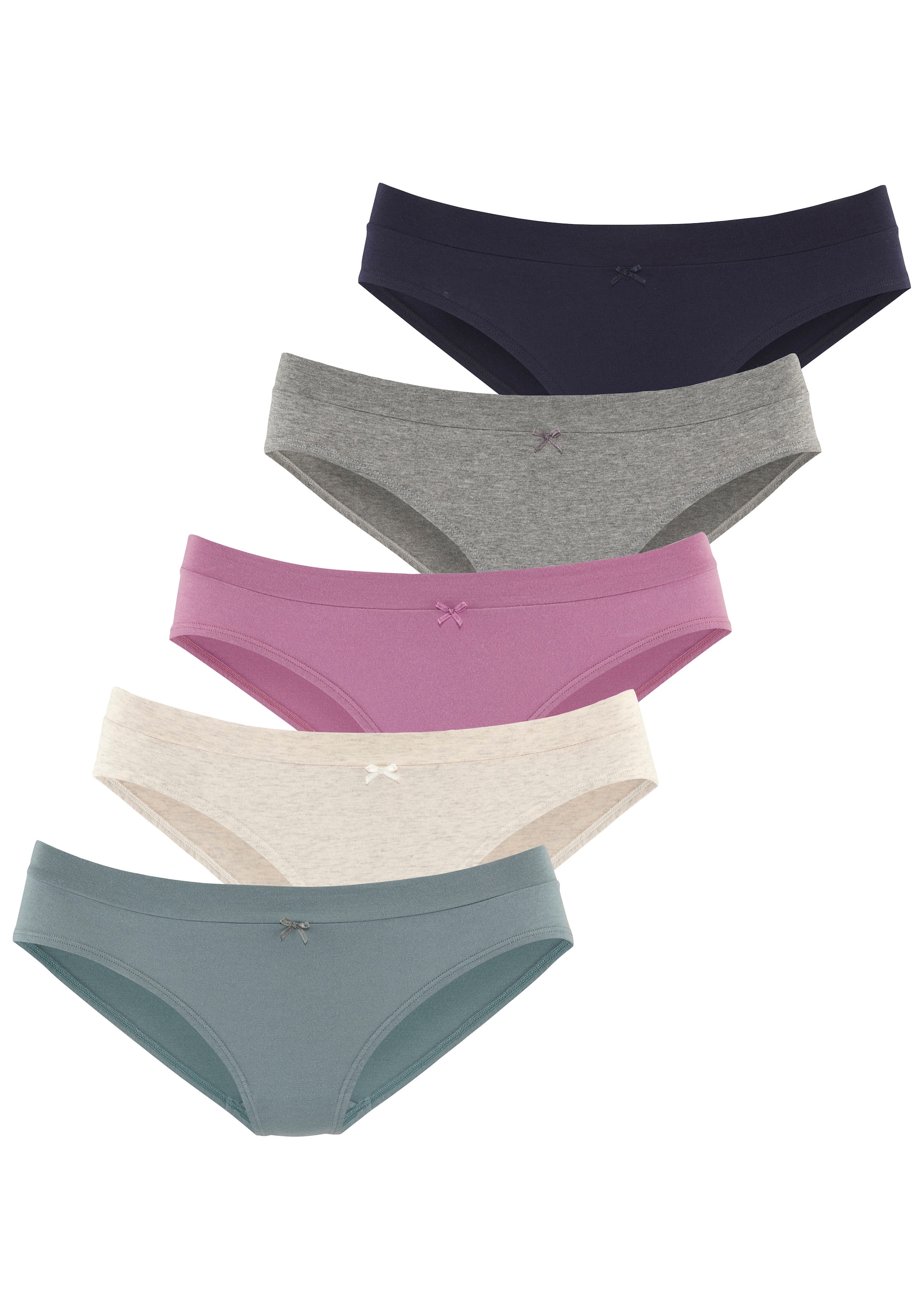 Jazz-Pants Slips, (5er-Pack), aus weicher, elastischer Baumwolle