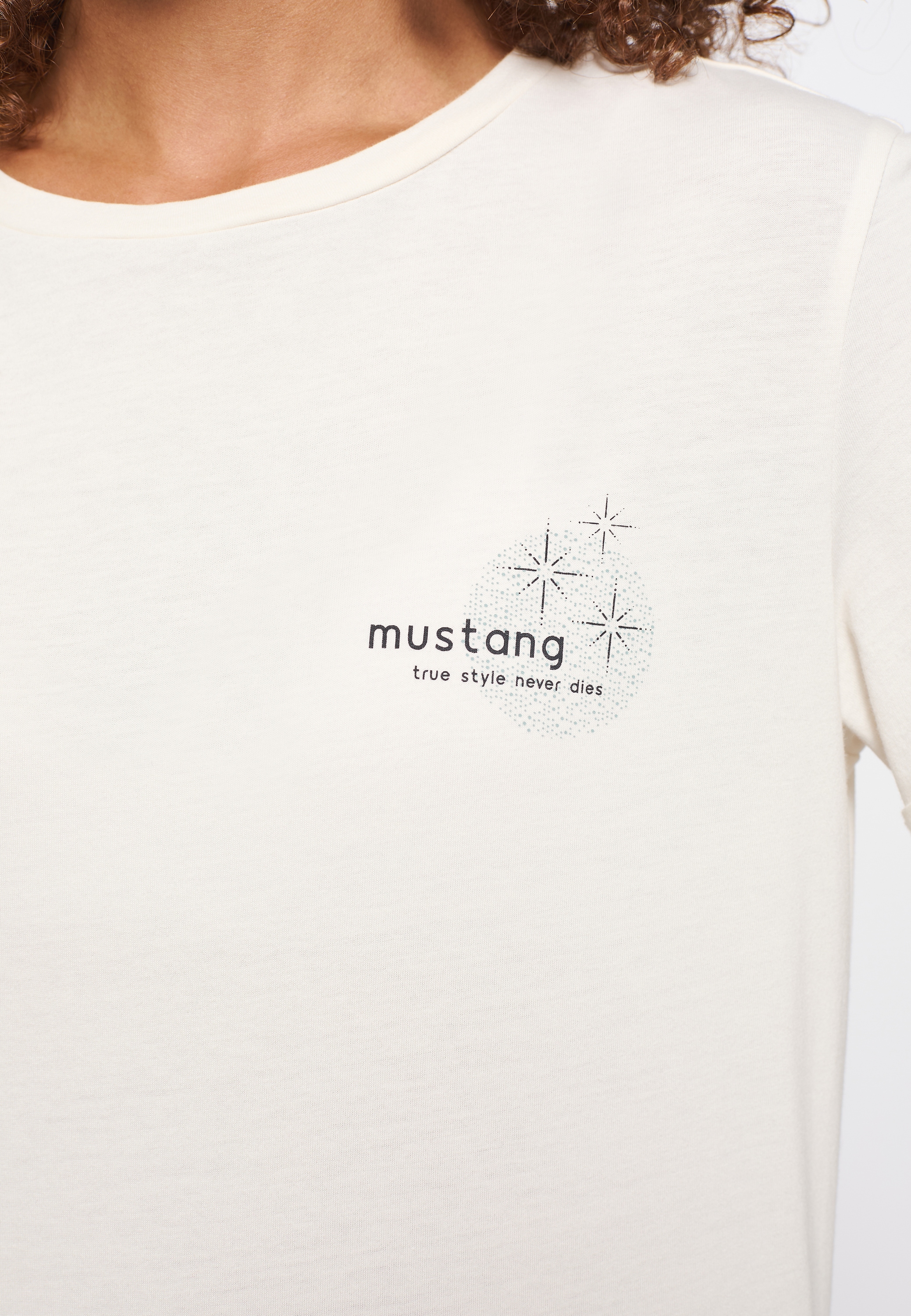 MUSTANG Kurzarmshirt »Style Alina Chestprint« | für BAUR C kaufen