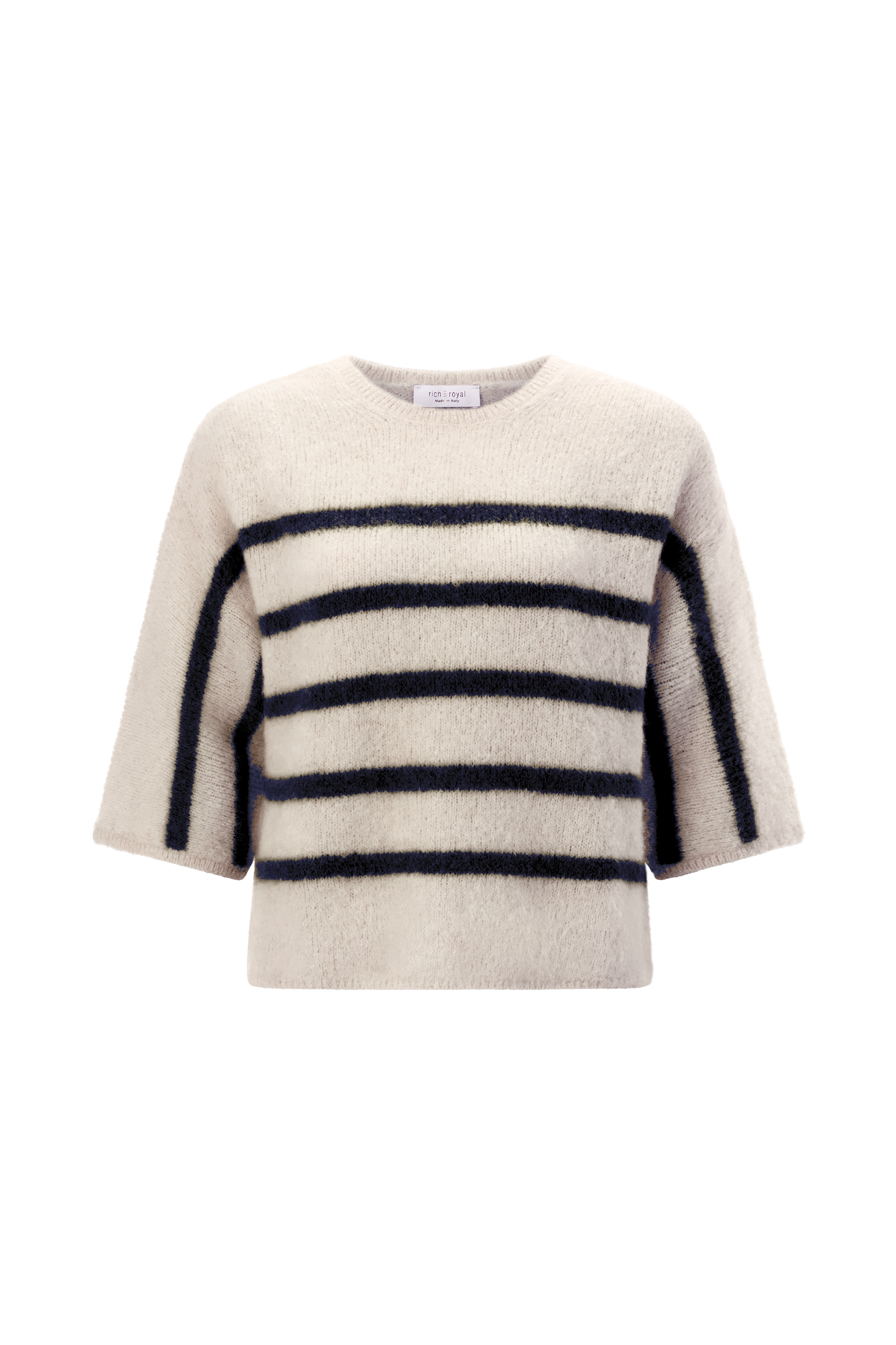 RICHROYAL Rundhalspullover