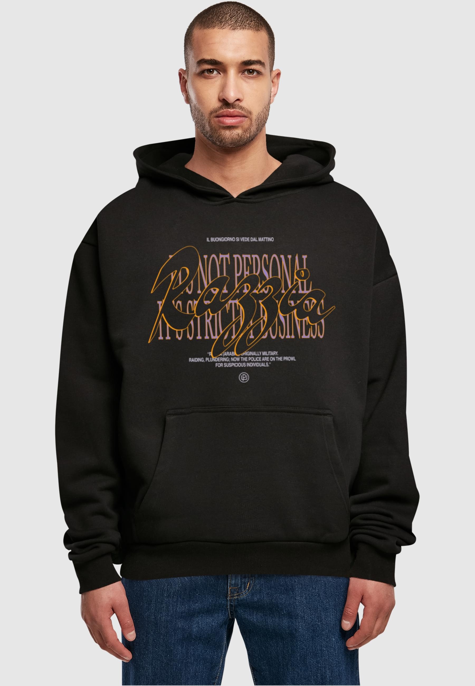 Upscale by Mister Tee Sweatshirt »Upscale by Mister Tee Herren Razzia Ultraheavy Oversize Hoodie«, (1 tlg.)