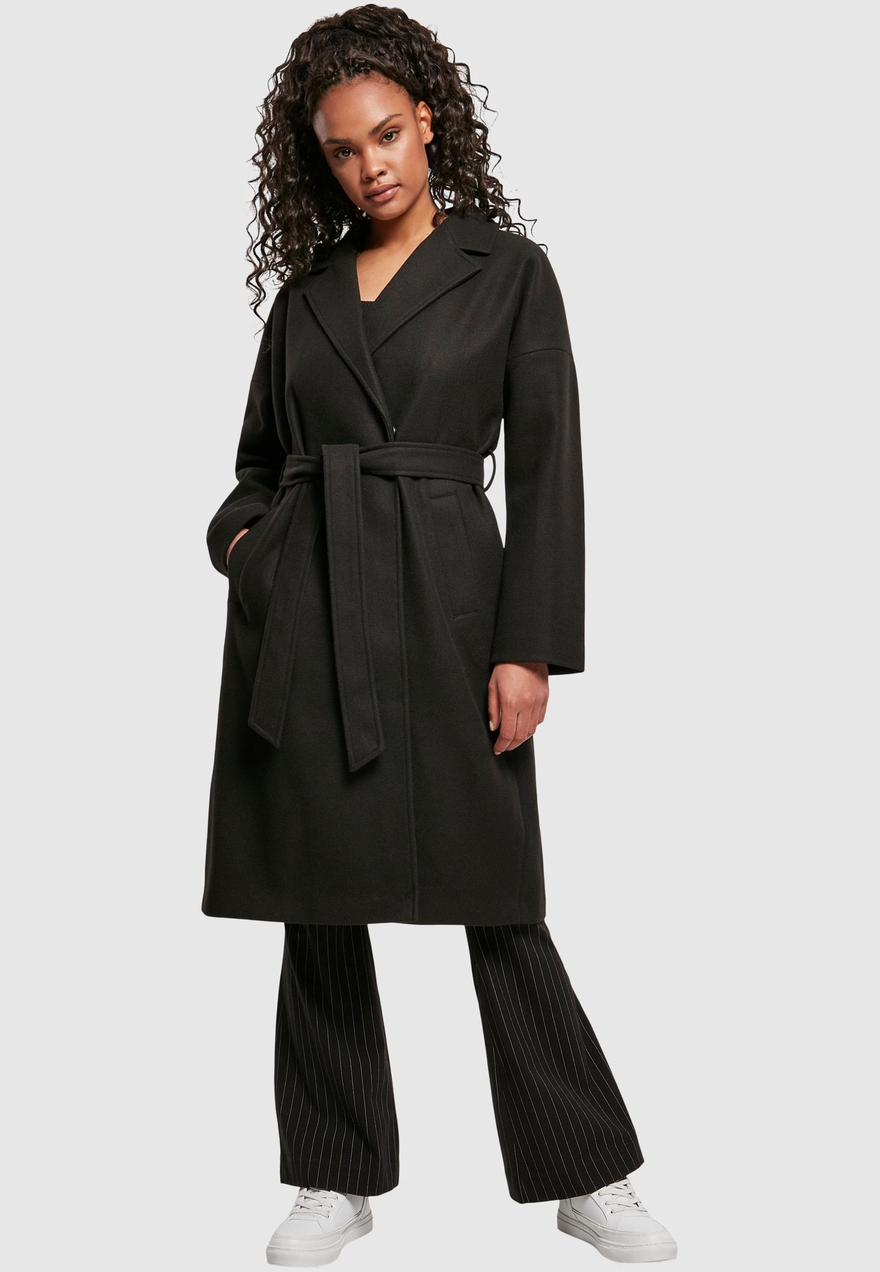URBAN CLASSICS Parka »Urban Classics Damen Ladies Oversized Classic Coat«, (1 St.), ohne Kapuze