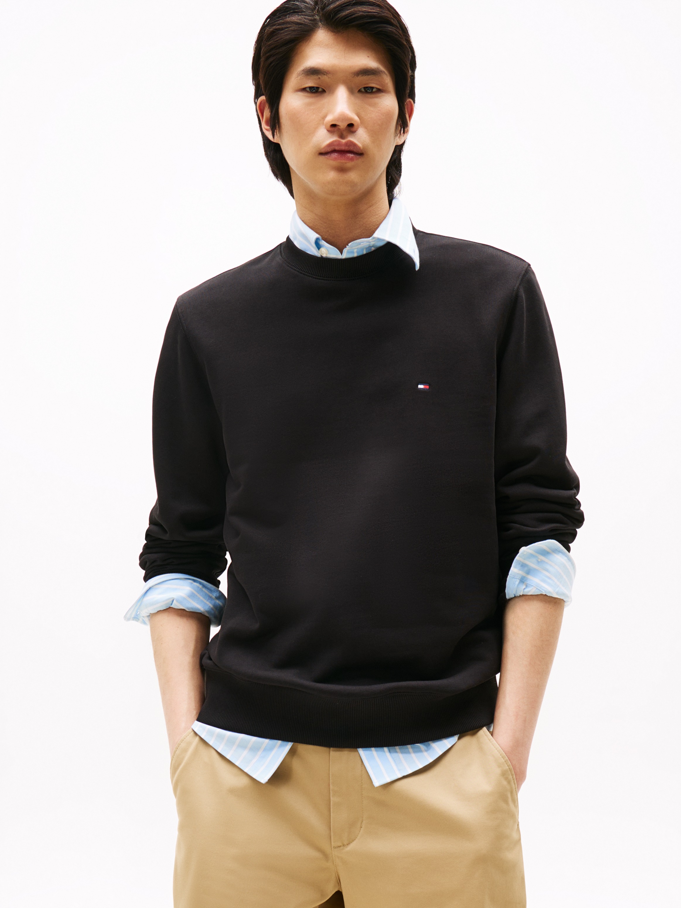 Tommy Hilfiger Sweatshirt "ESSENTIAL TERRY CREWNECK" günstig online kaufen