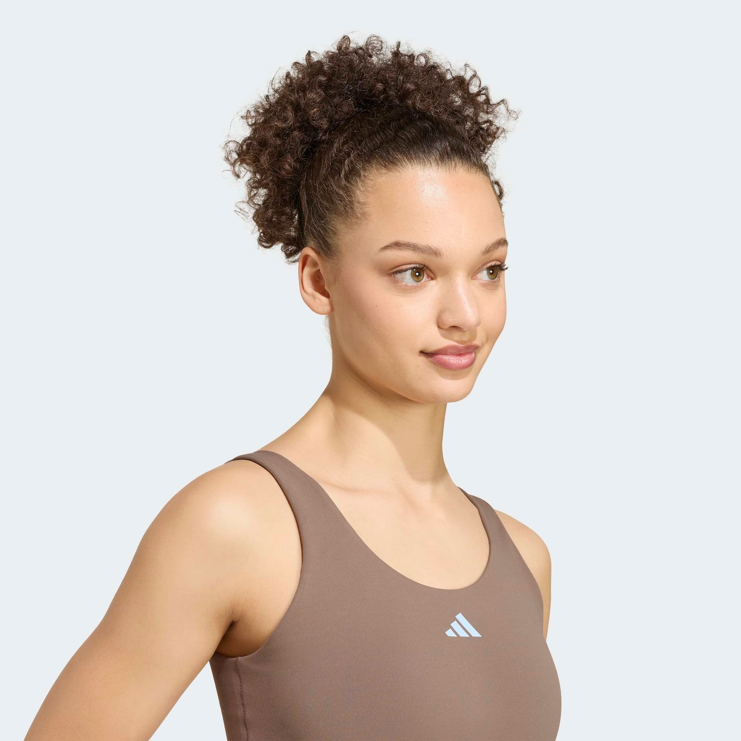 adidas Performance Tanktop »3-STREIFEN STUDIO ALL ME, LEICHT STÜTZEND«