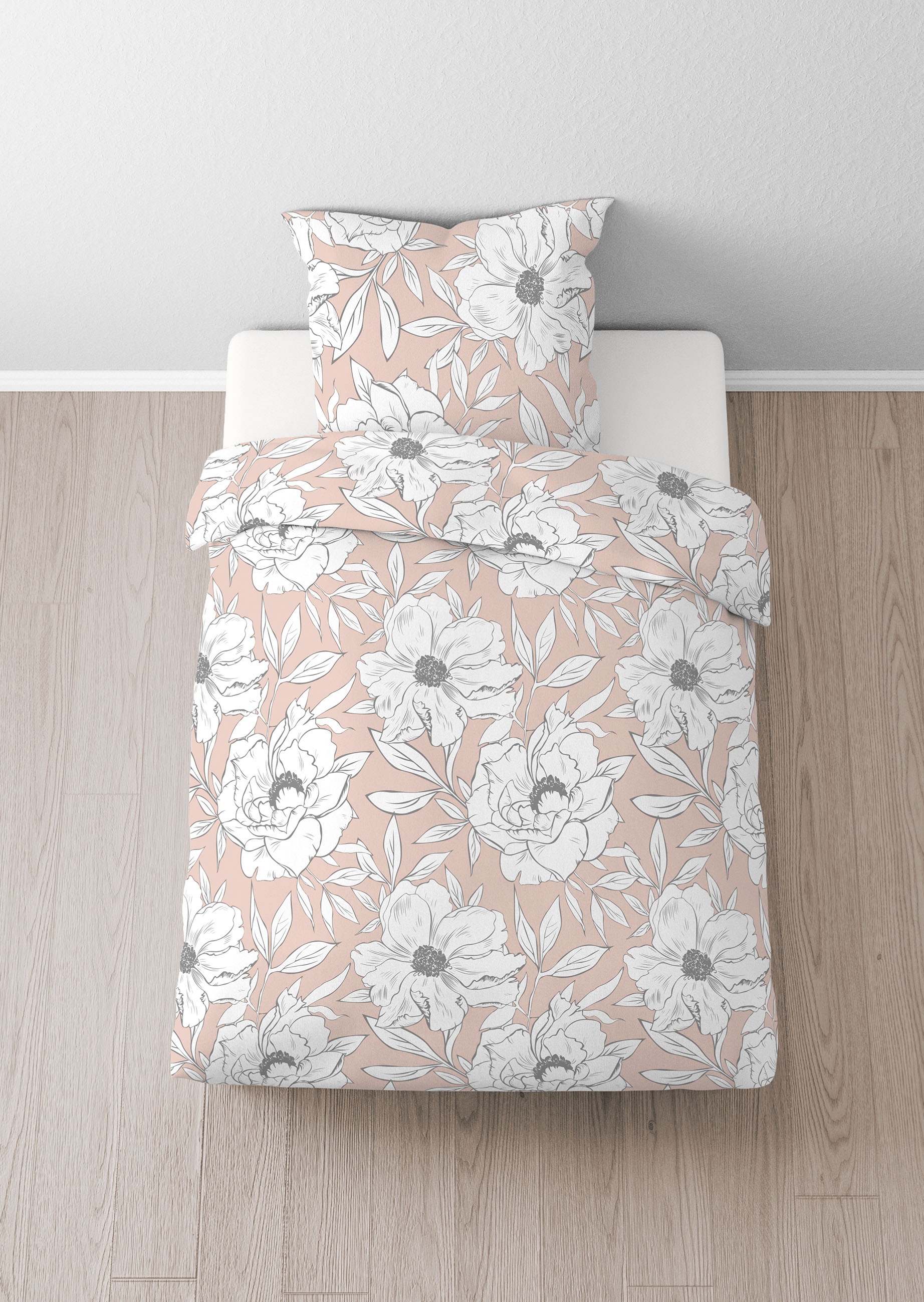Castell - Markenbettwäsche Bettwäsche "0301105" 2 Stk. tlg. wohlig warm, te günstig online kaufen