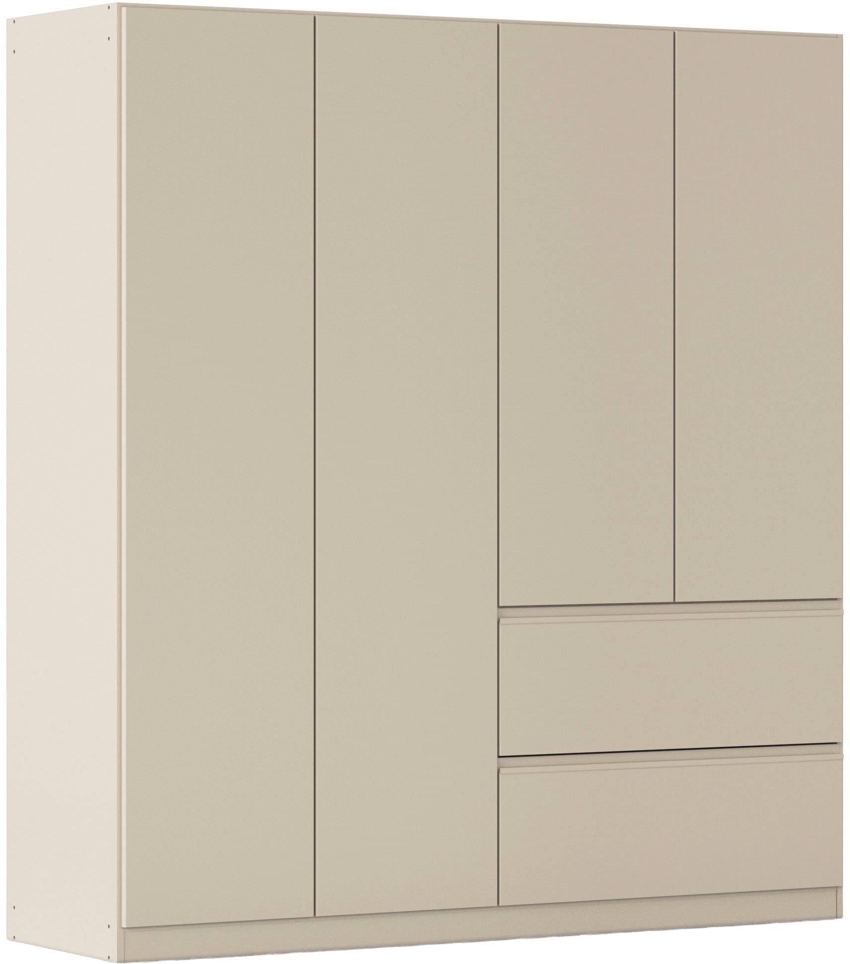 rauch Drehtürenschrank "Kleiderschrank Schrank Garderobe COSTA in den Breiten 91/136/181 cm" in 3 Ausstattungen BASIC/CLASSIC/PREMIUM, viel Platz, grifflose Front und Push-to-Open Funktion MADE IN GERMANY