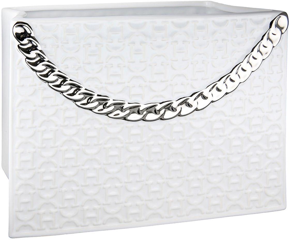 GILDE Tischvase "Paris, Dekovase" Vase aus Keramik, in Handtaschenform, Höh günstig online kaufen