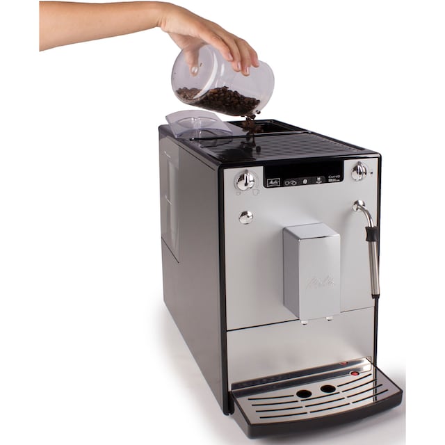 Melitta Kaffeevollautomat »Solo® & Milk E953-202, silber/schwarz«, Café  crème & Espresso per One Touch, Düse für Milchschaum auf Raten | BAUR