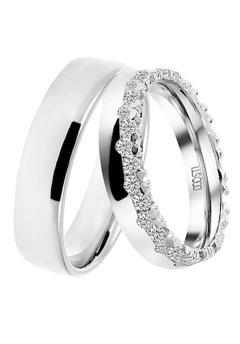 Trauring »Schmuck Geschenk Silber 925 Trauring Ehering Partnerring LIEBE«, wahlweise...