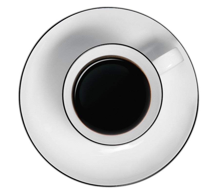 Seltmann Weiden Espressotasse »Lido Black Line« Espressoobertasse 0,09 l