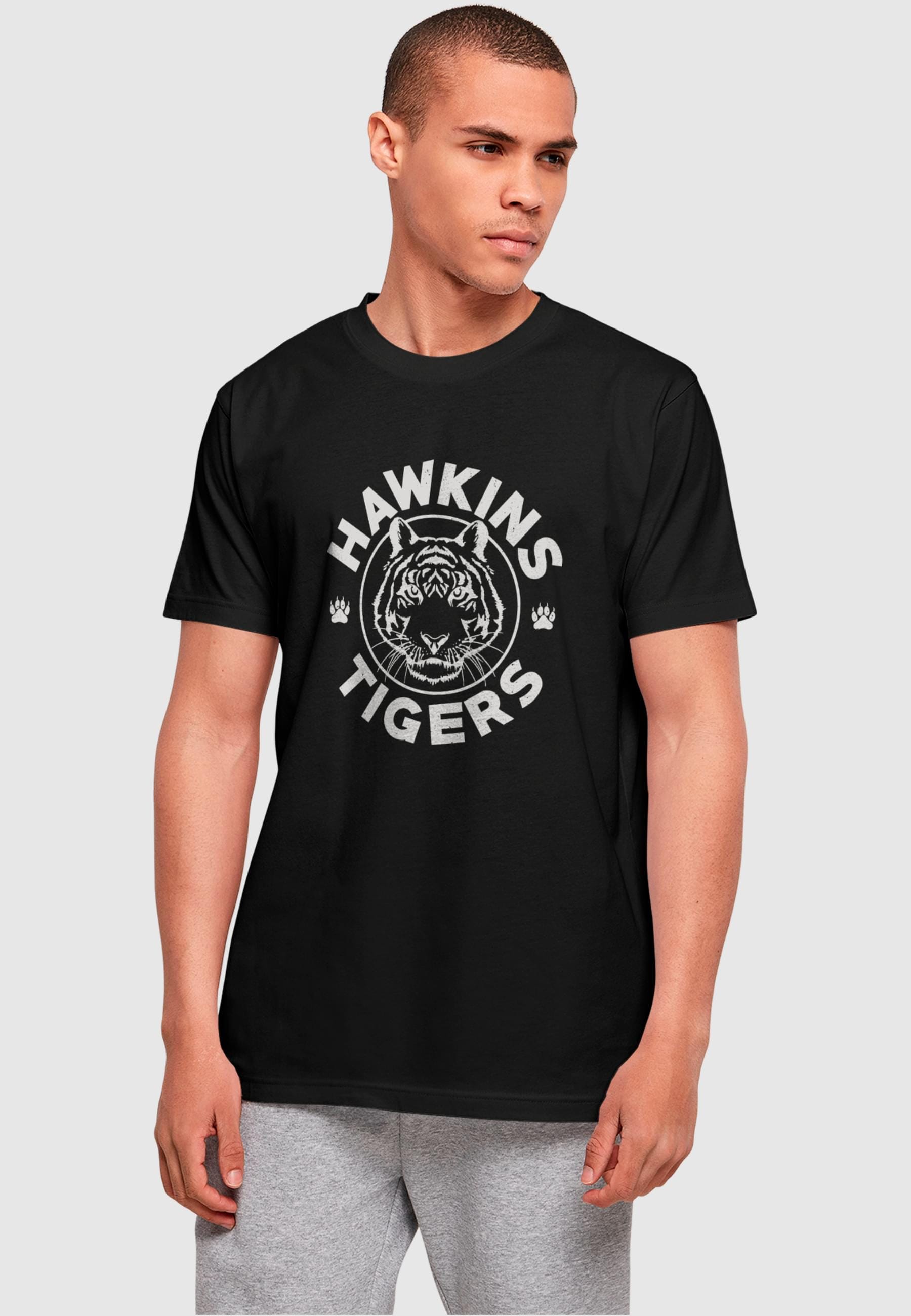 ABSOLUTE CULT T-Shirt "ABSOLUTE CULT Herren Stranger Things - Hawkins Tiger günstig online kaufen