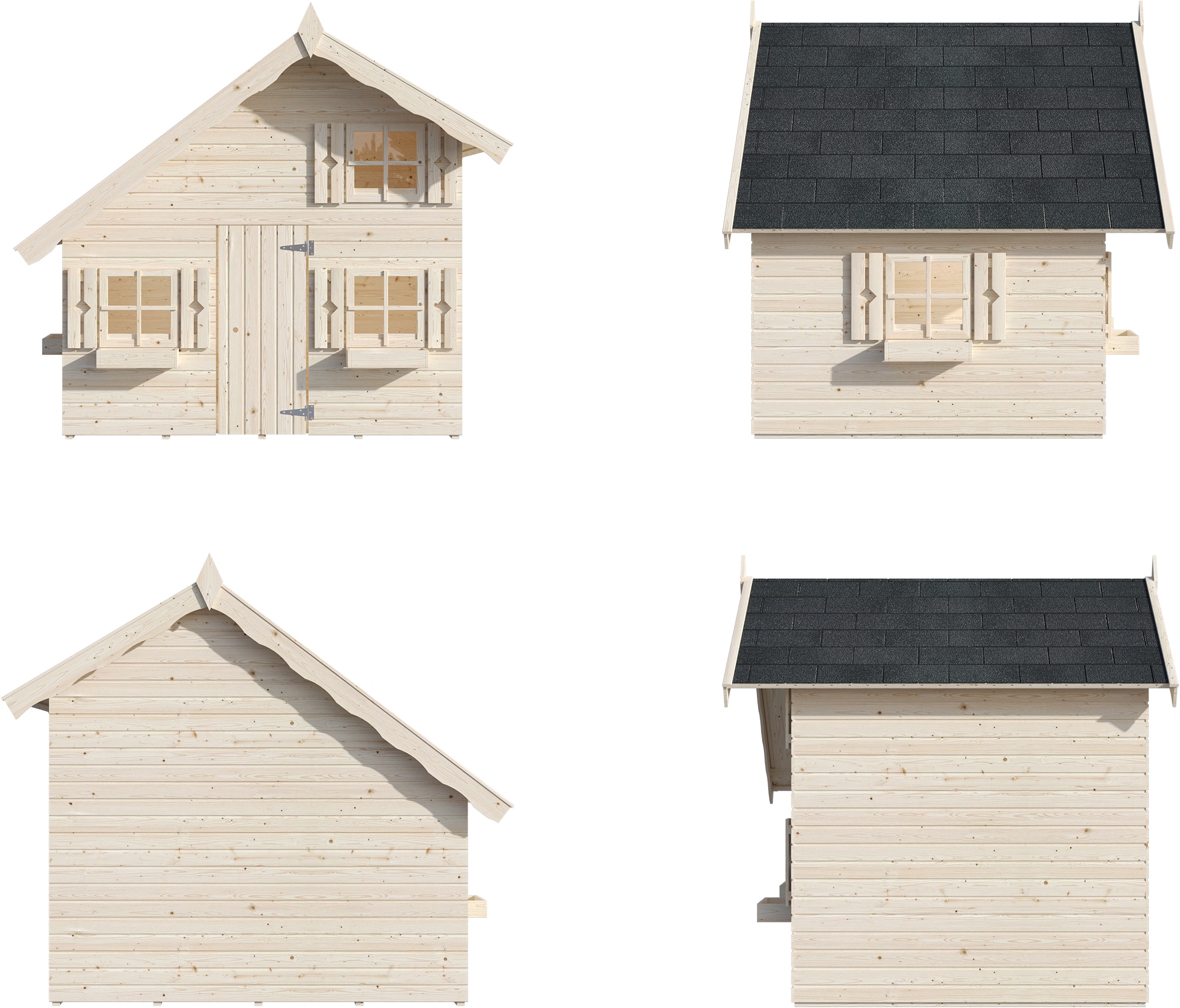 Palmako Spielhaus »Tom 3,8 m²« BxTxH: 258x224x224 cm