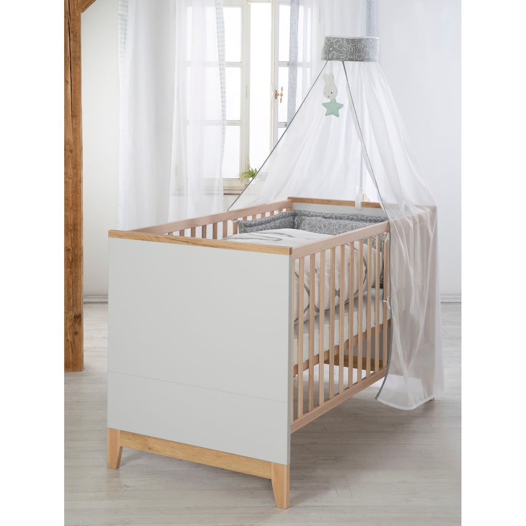 roba® Babyzimmer-Komplettset »Caro«, (Set, 3 St., Kinderbett, Schrank, Wickelkommode), mit Kinderbett, Schrank und Wickelkommode