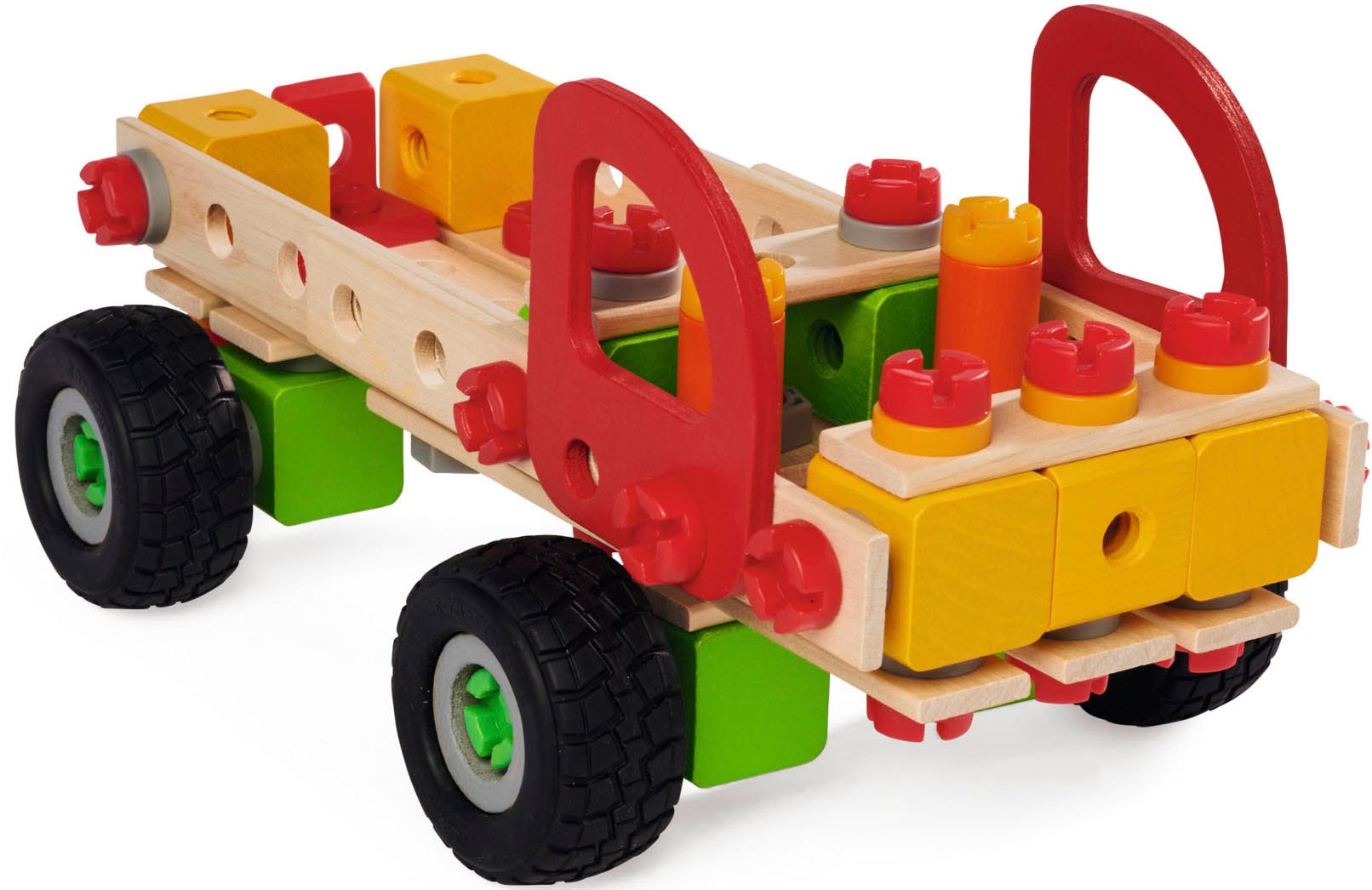 Eichhorn Konstruktionsspielsteine »Constructor, LKWs«, (135 St.), Made in Germany, FSC®- schützt Wald - weltweit