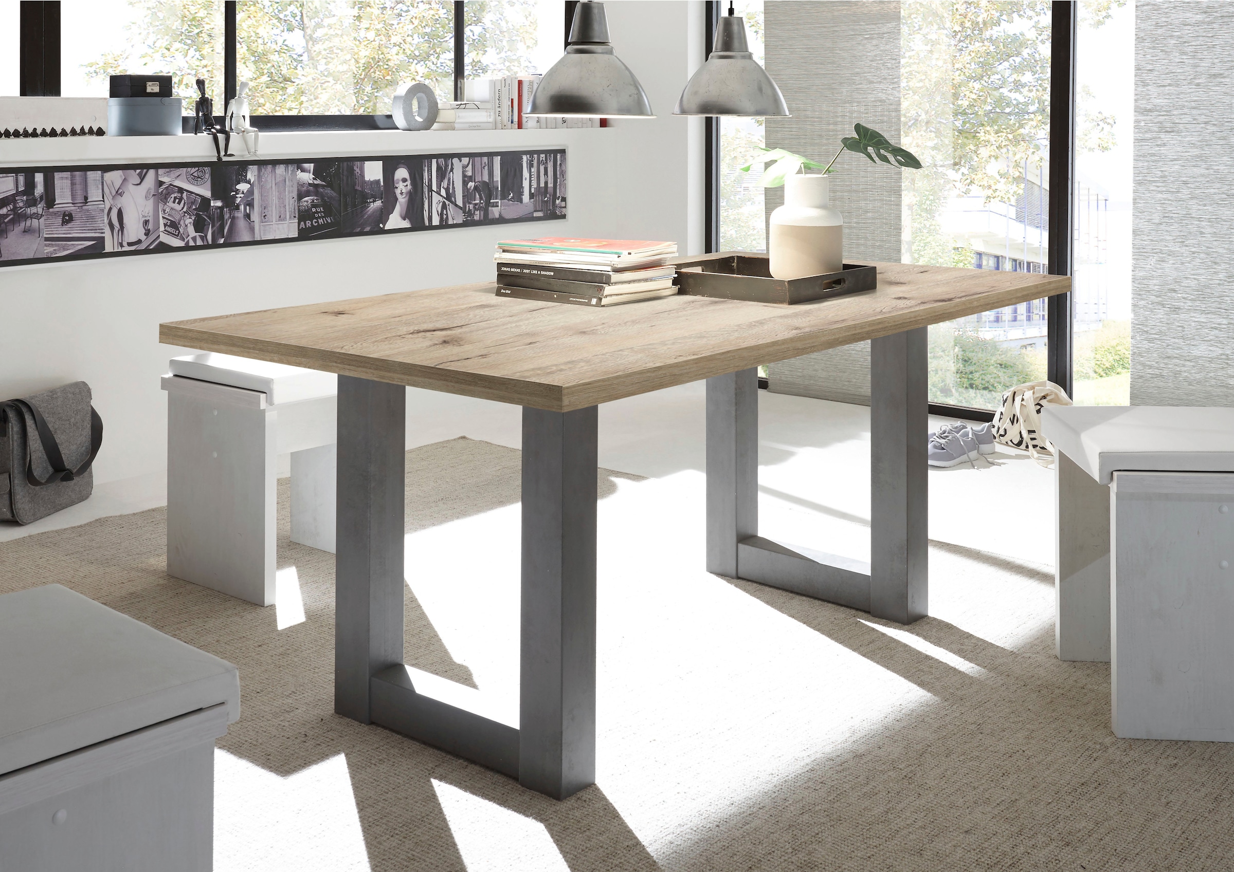 Mäusbacher Esstisch »Mister TOPSELLER!«, (OTTOs Choice), Gestell in U-Form