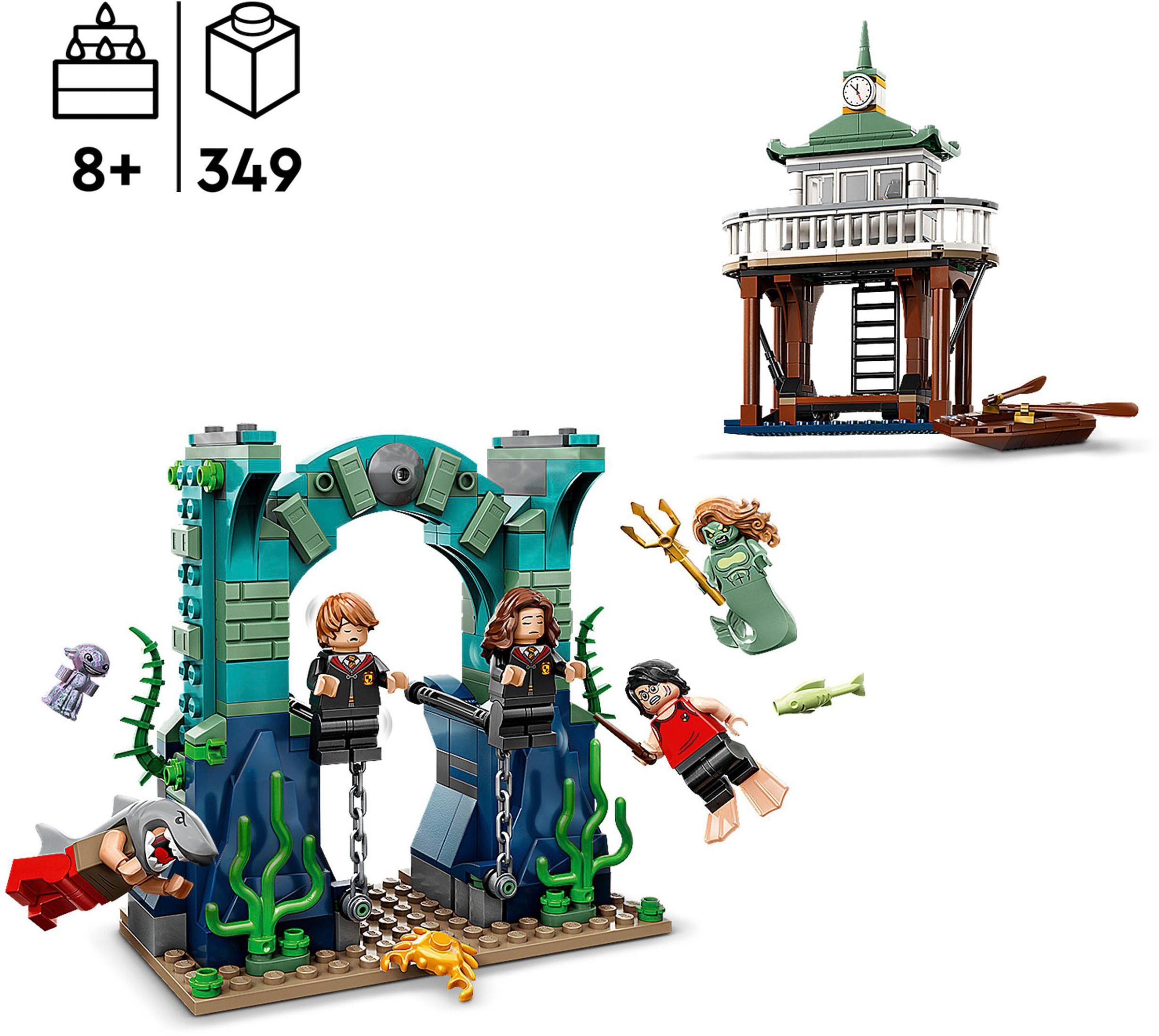 LEGO® Konstruktionsspielsteine »Trimagisches Turnier: Der Schwarze See (76420), LEGO® Harry Potter™«, (349 St.)