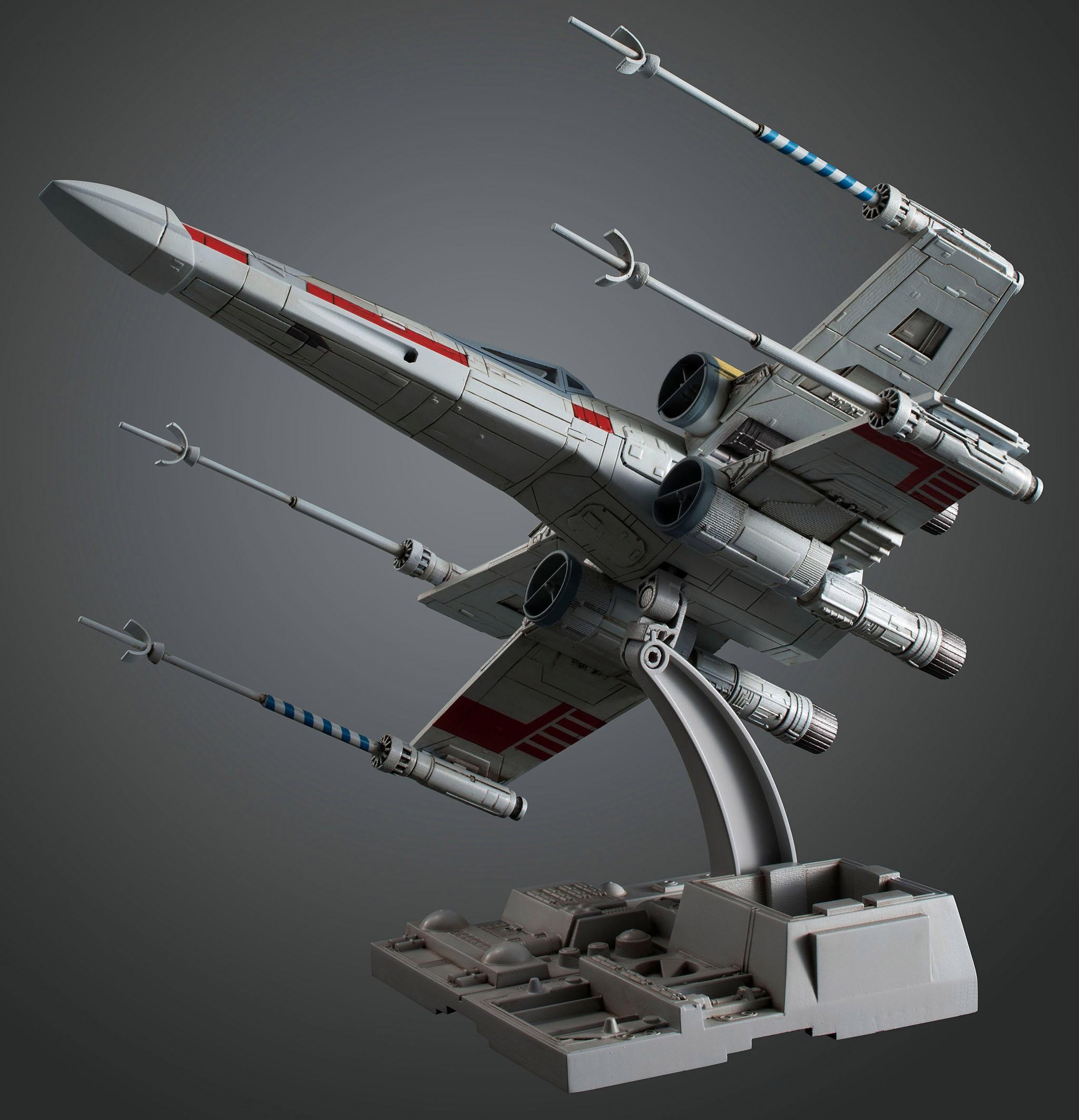 Bandai Modellbausatz »Star Wars X-Wing Starfighter«, 1:72, mit 2 Figuren