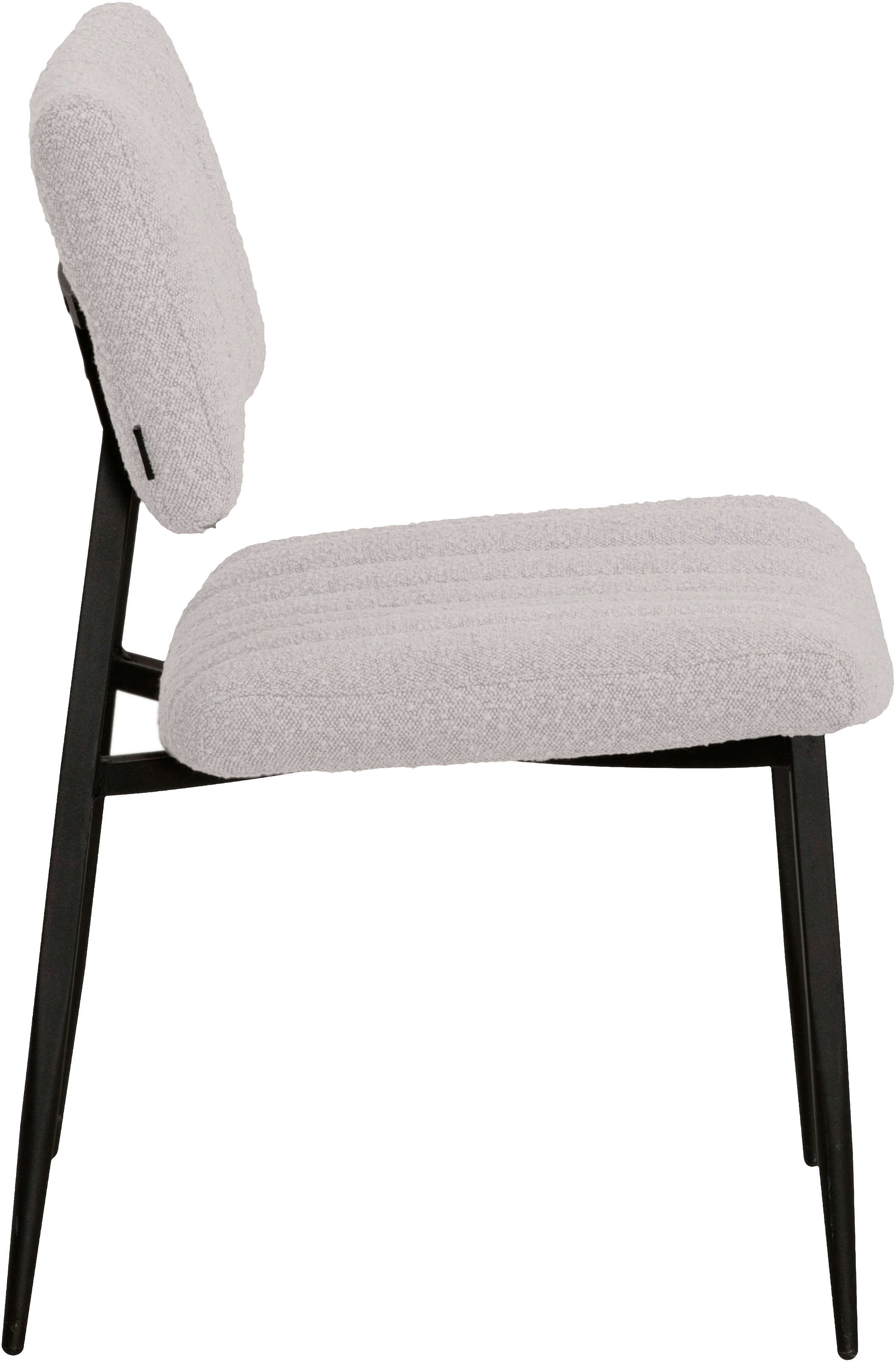 OMG Design Esszimmerstuhl »Dirk«, (Set), 2 St., Stoff, moderner Boucle Bezug, bequem gepolstert