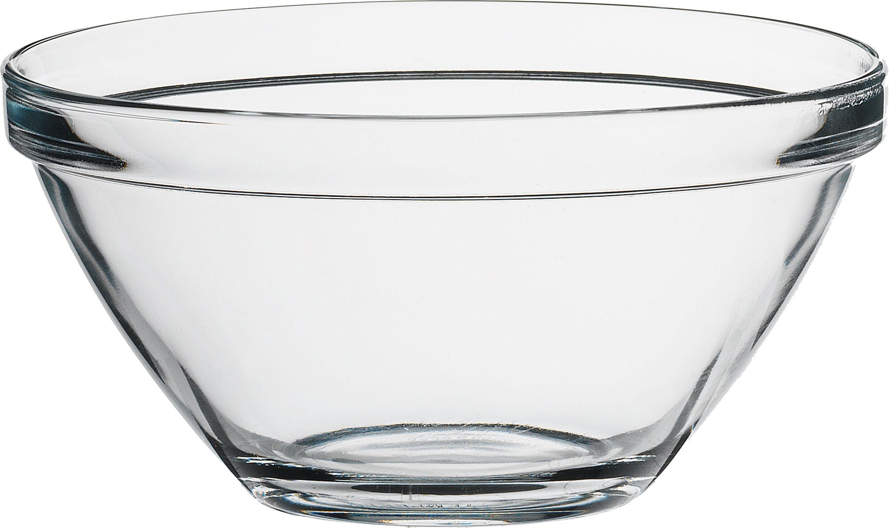VAN WELL Schale "Pompei", Ø 12cm, transparent, Schüsseln, spülmaschinenfest und mikrowellengeeignet