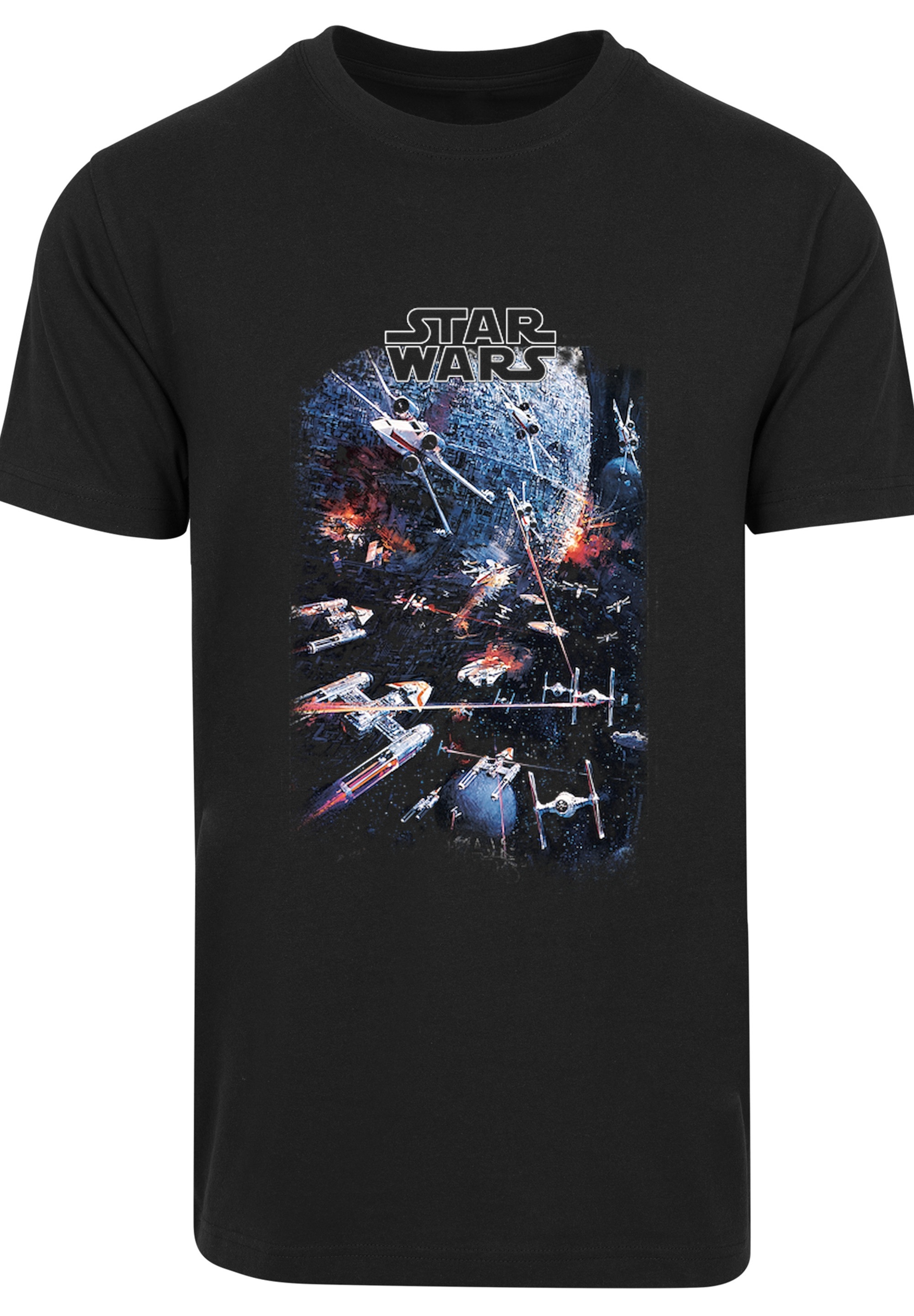 F4NT4STIC T-Shirt »Star Wars Galaxy Space Fight Classic«, Print