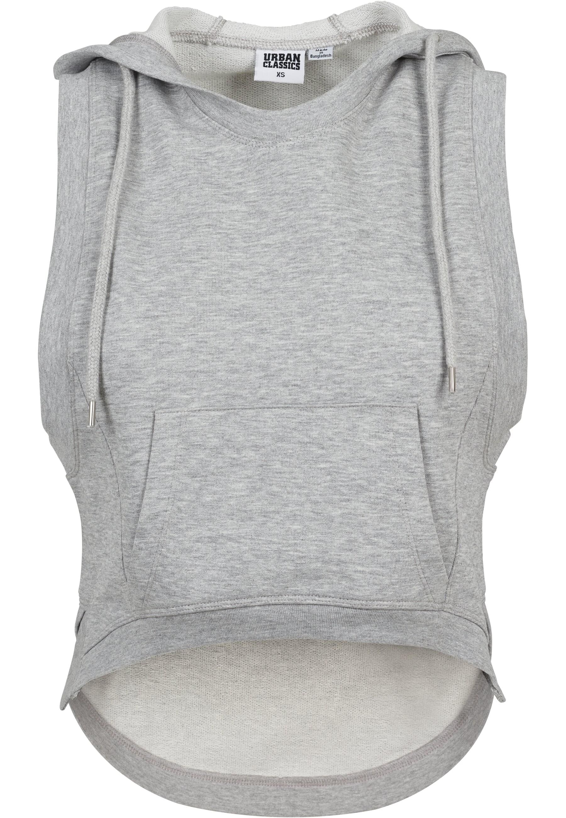 T-Shirt »Urban Classics Damen Ladies Hooded Terry Tank«, (1 tlg.)