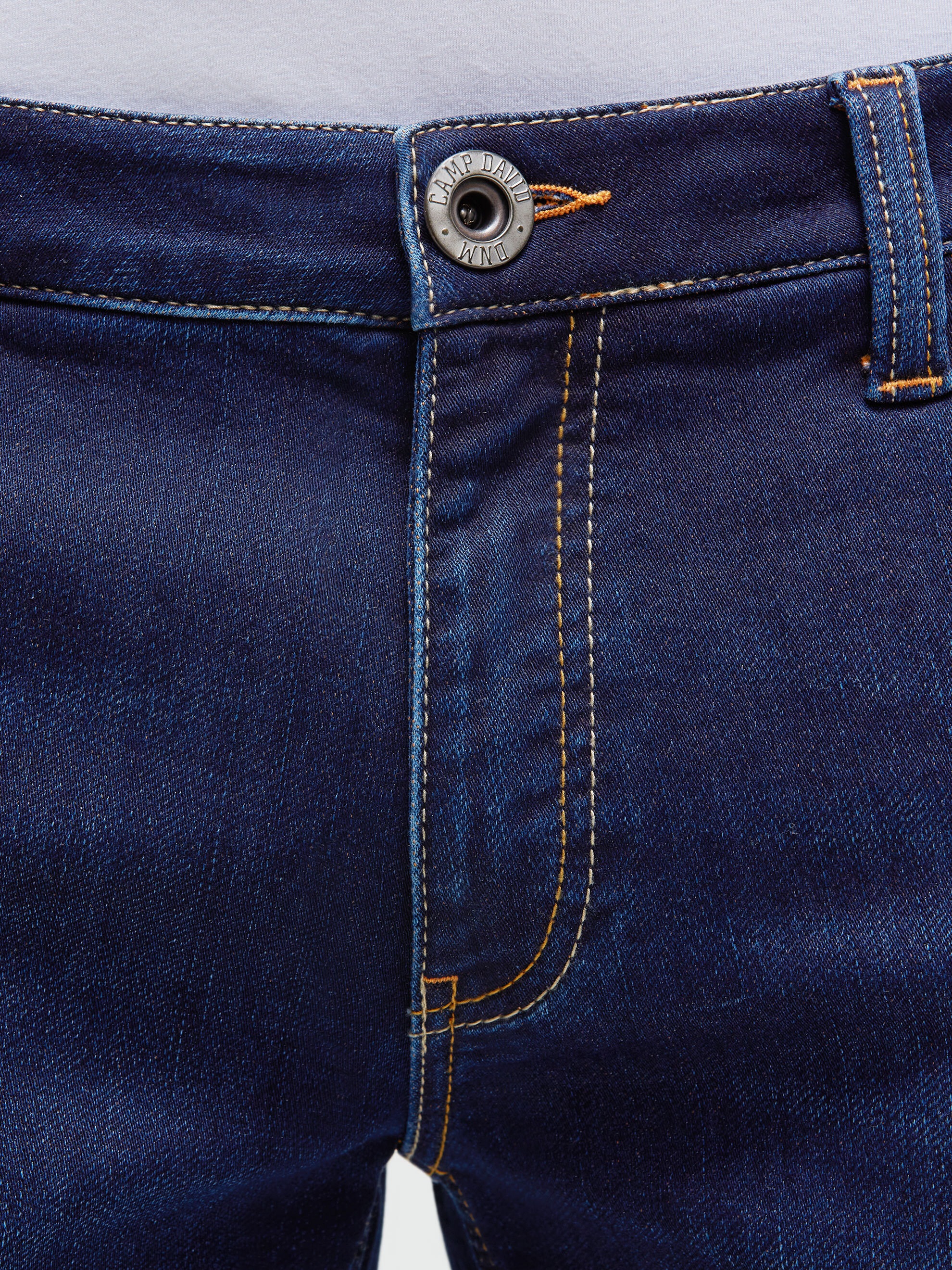 CAMP DAVID Comfort-fit-Jeans mit zwei Leibhöhen