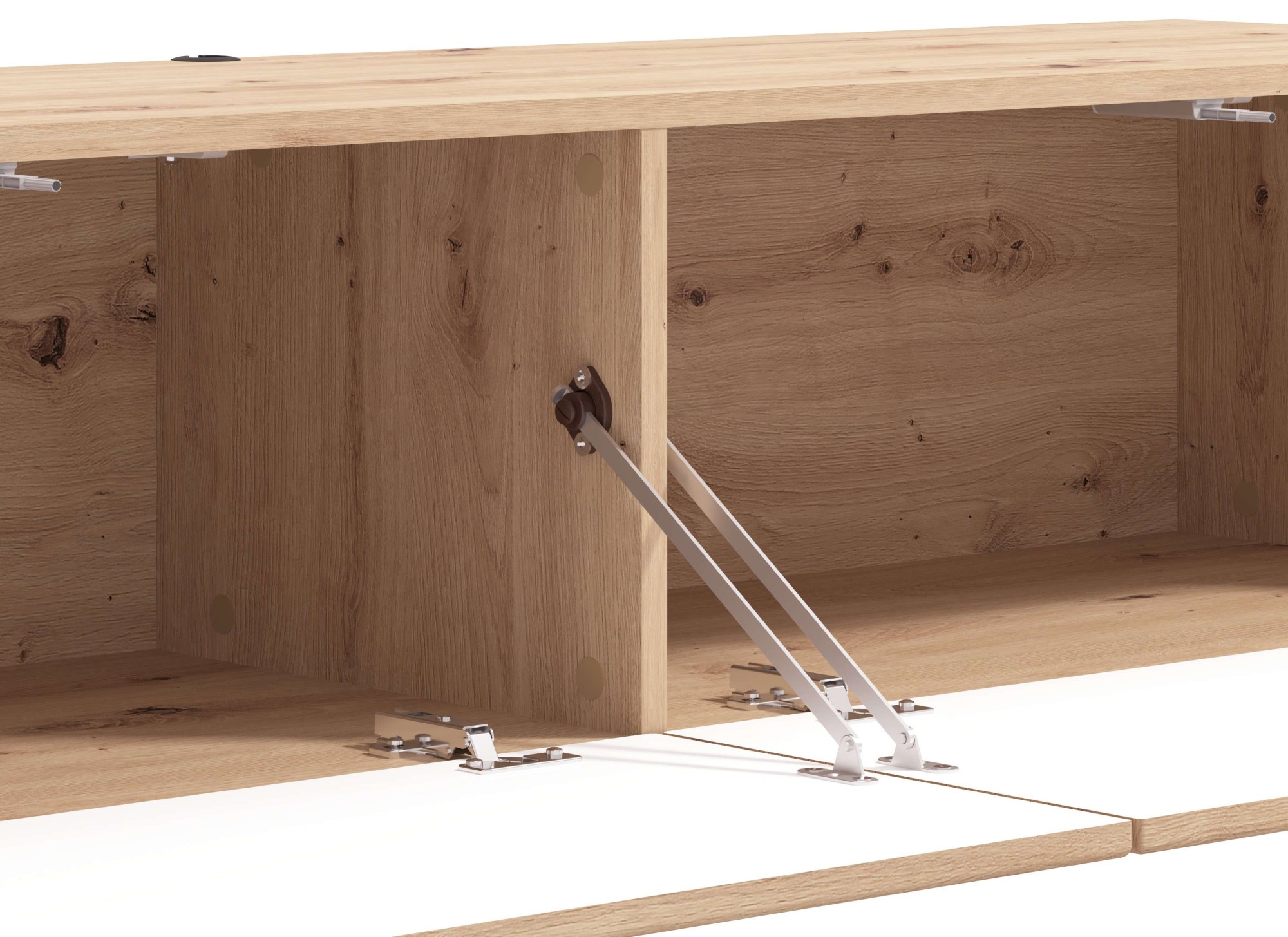 INOSIGN TV-Board »Royan, TV-Bank, TV-Schrank, Wandmontage«, in verschiedenen Breiten 128/154/192 cm, Push-to-Open, FSC®