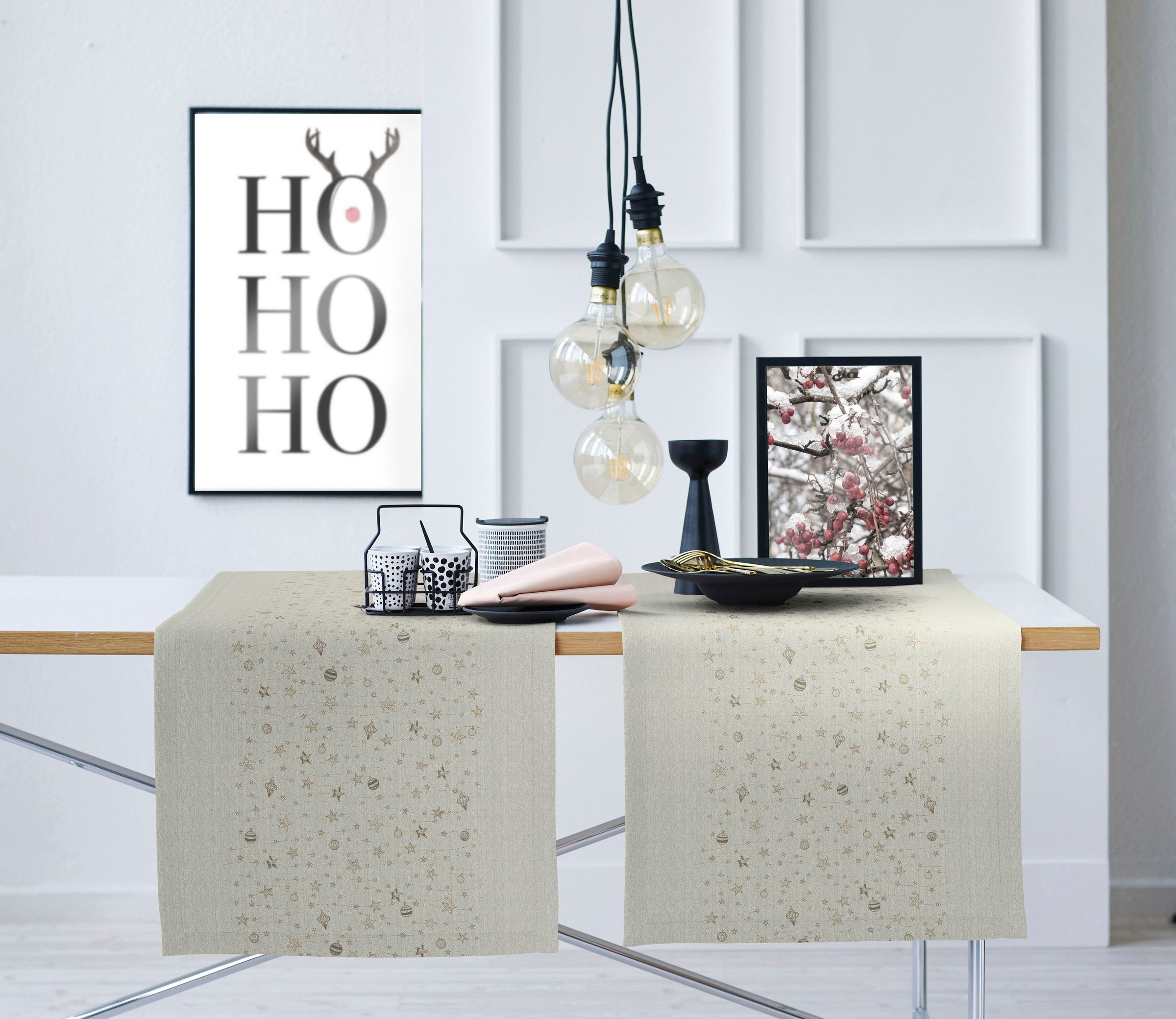 APELT Tischläufer "6301 CHRISTMAS GLAM, Weihnachtsdeko, Weihnachten" Lurex- günstig online kaufen