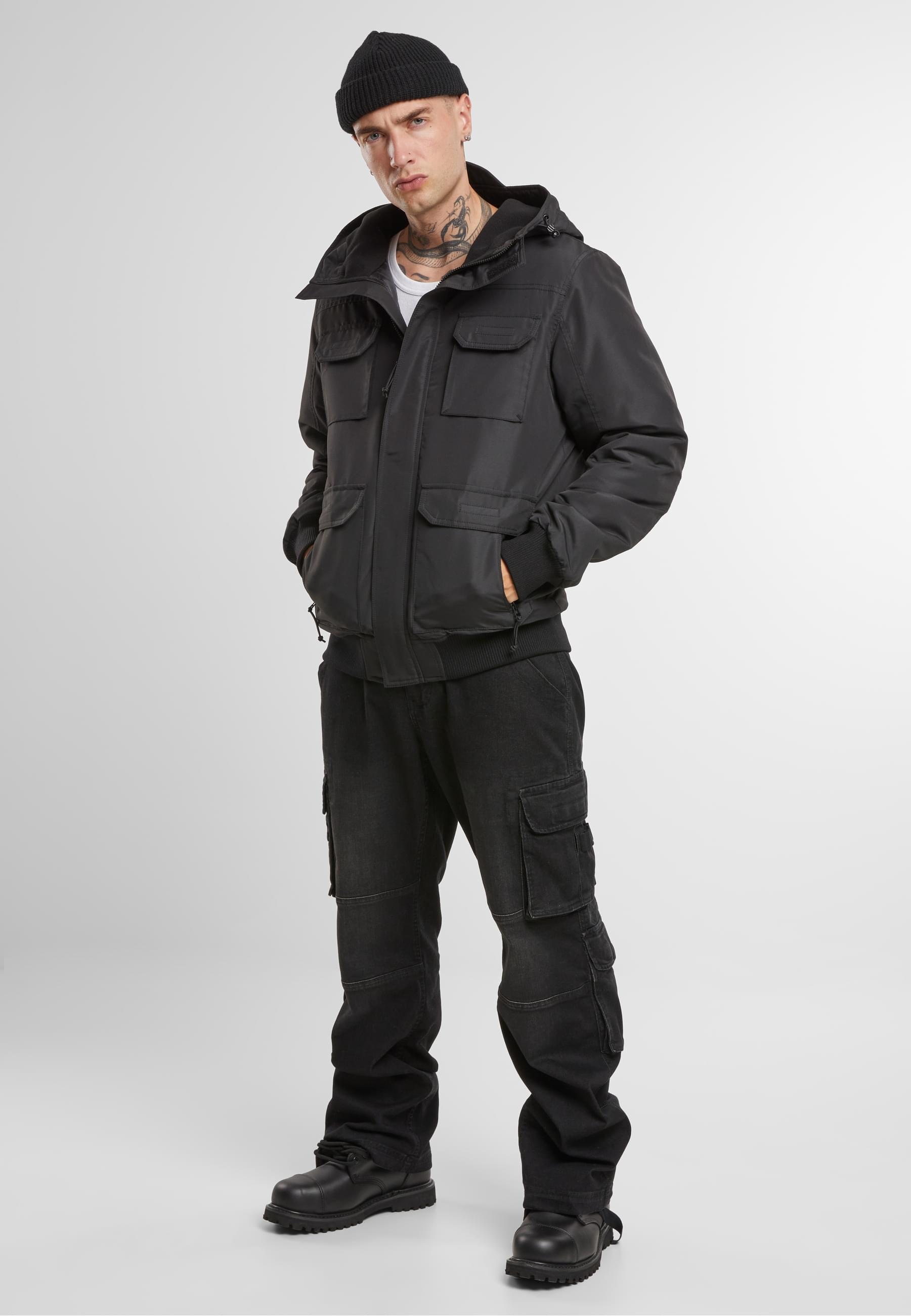 Brandit Allwetterjacke »Brandit Brandit Men Exploration Jacket«, (1 St.), mit Kapuze