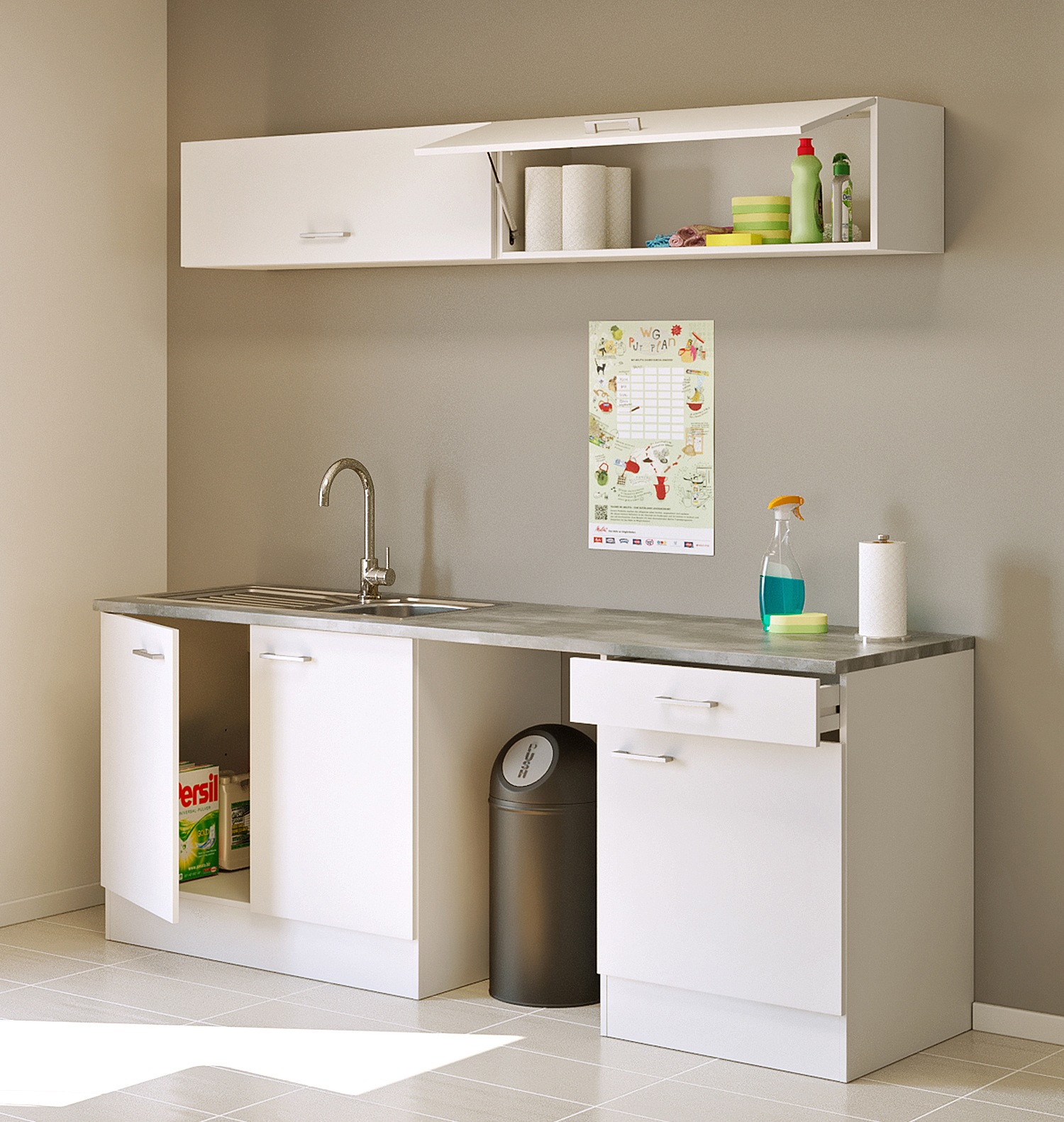 Flex-Well Mehrzweckschrank-Set "L-210-1618-000-Lucca", (Komplett-Set), Gesa günstig online kaufen