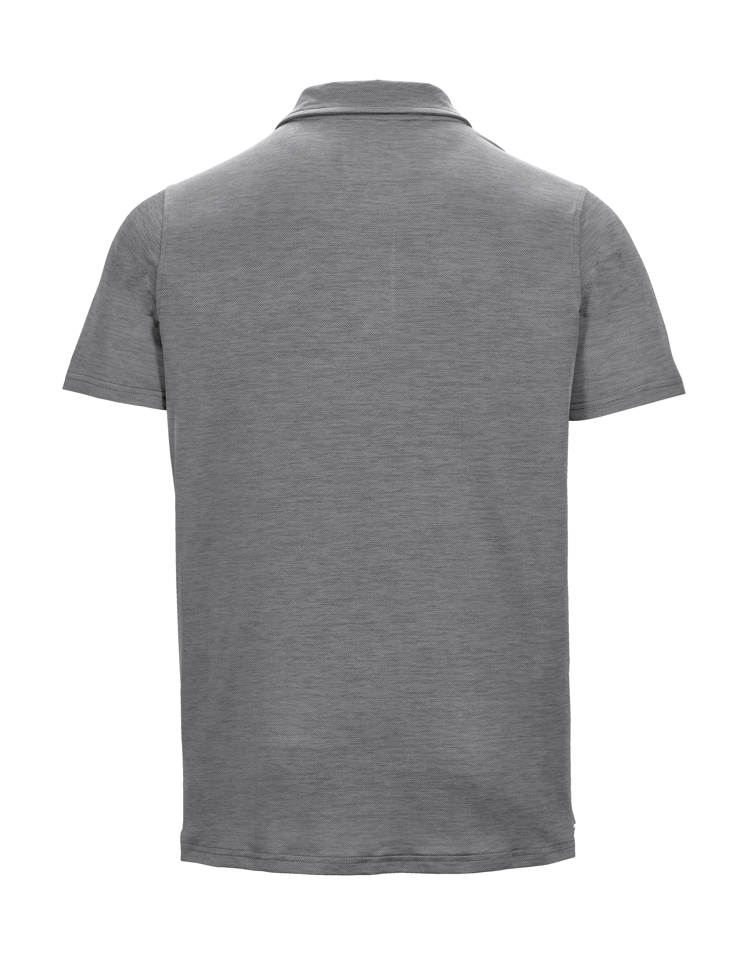 Killtec Poloshirt »Lilleo MN PL SHRT«, Feuchtigkeitstransportierendes, schnelltrocknendes Melange-Poloshirt