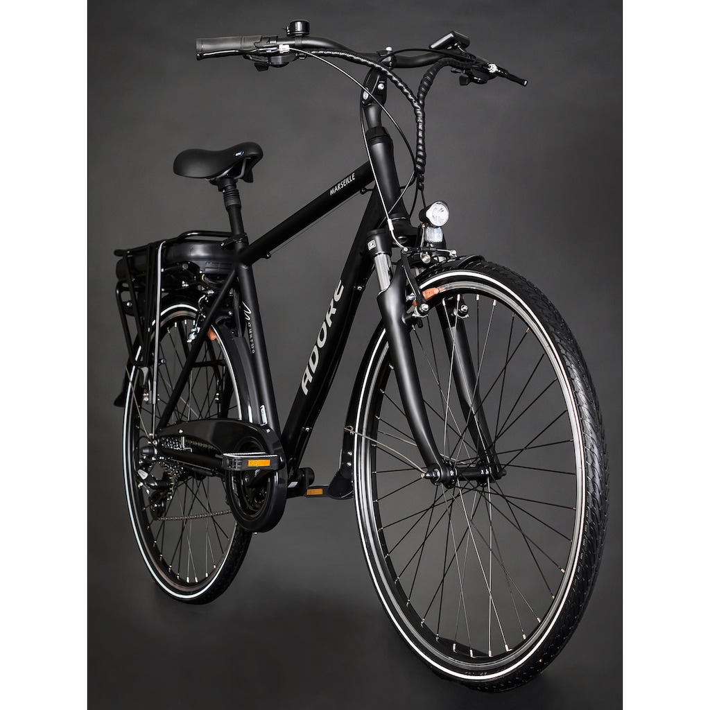 Adore E-Bike »Partnerset Marseille«, 24 Gang, Shimano, Altus, Heckmotor 250 W, (Spar-Set, 2 tlg.)