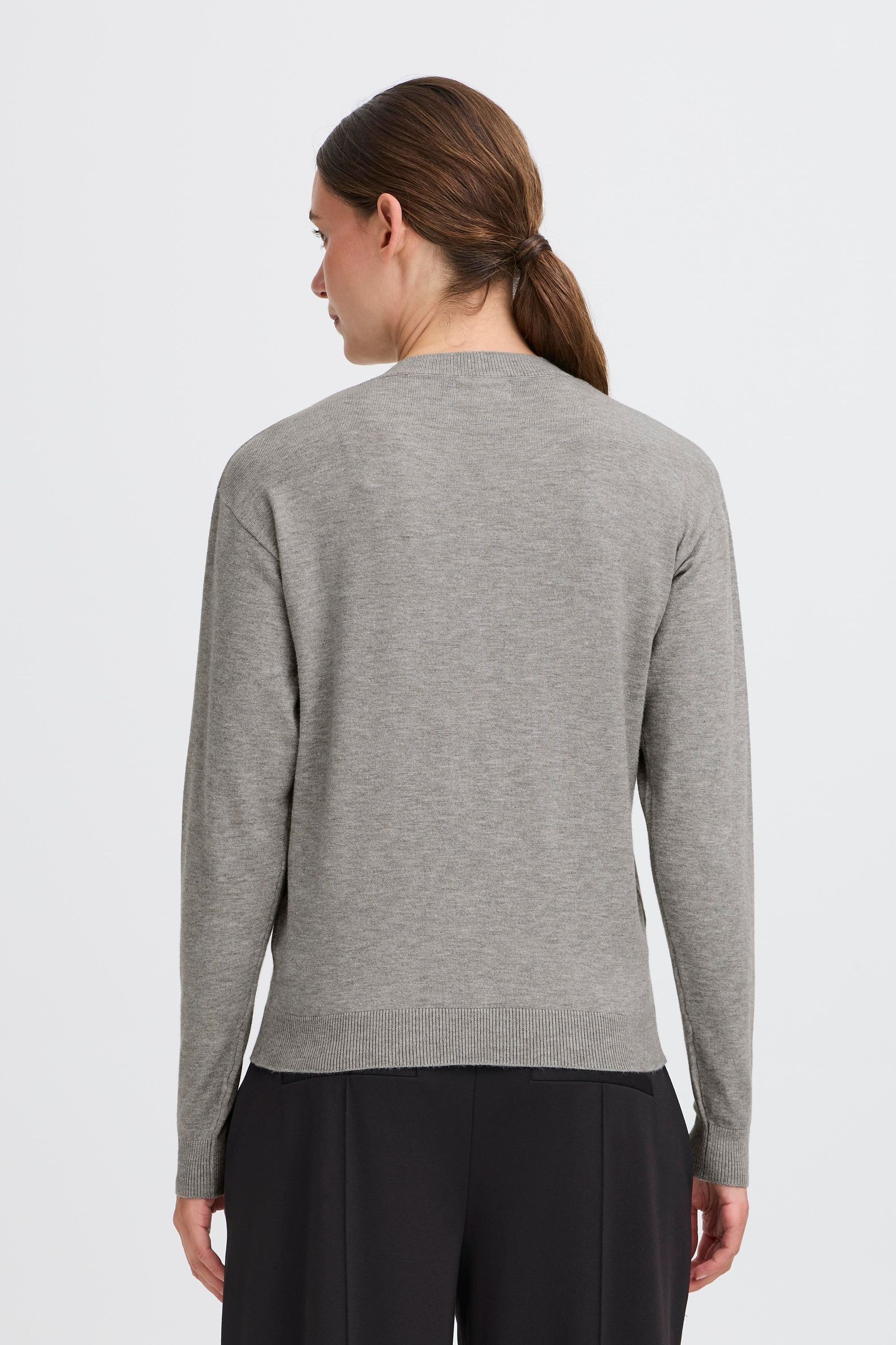 OXMO Strickfleece-Pullover »Strickpullover OXISCANNY LS«