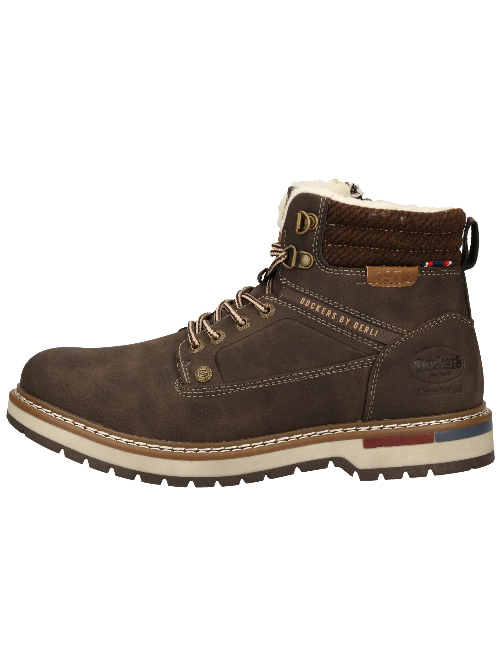 Dockers by Gerli Schnürstiefelette »Dockers by Gerli Stiefelette Lederimitat«