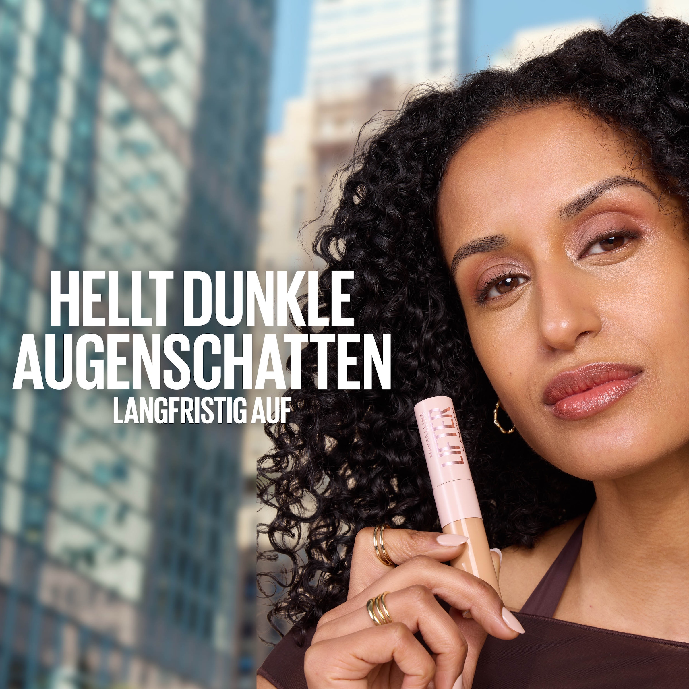 MAYBELLINE NEW YORK Concealer »LIFTER CONCEALER« verschmilzt mit der Haut für eine strahlende, hohe Deckkraft