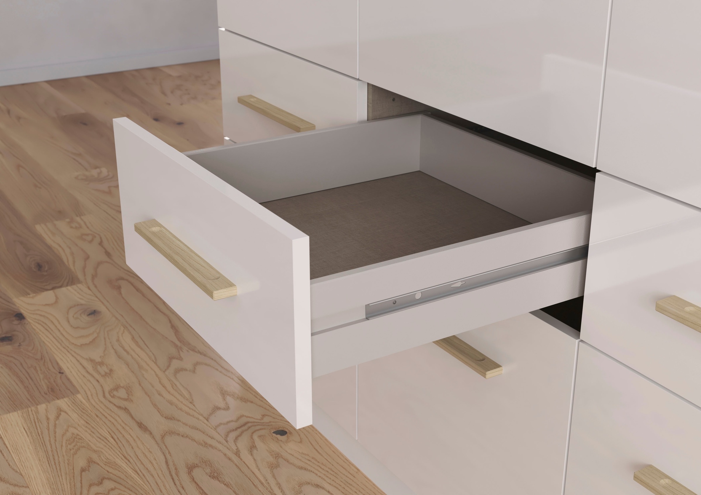 rauch Drehtürenschrank »Kleiderschrank Schrank Garderobe Schlafzimmerschrank CELLE«, in 4 Breiten und 2 Höhen, optional mit Schubkästen MADE IN GERMANY