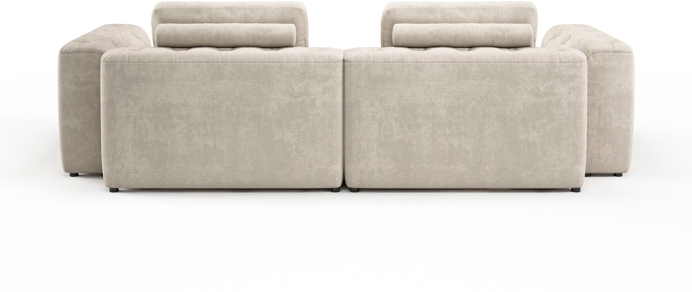 RAUM.ID 2,5-Sitzer »Cushid«, Modulsofa, bestehend aus 2 Teilen, Breite 268 cm
