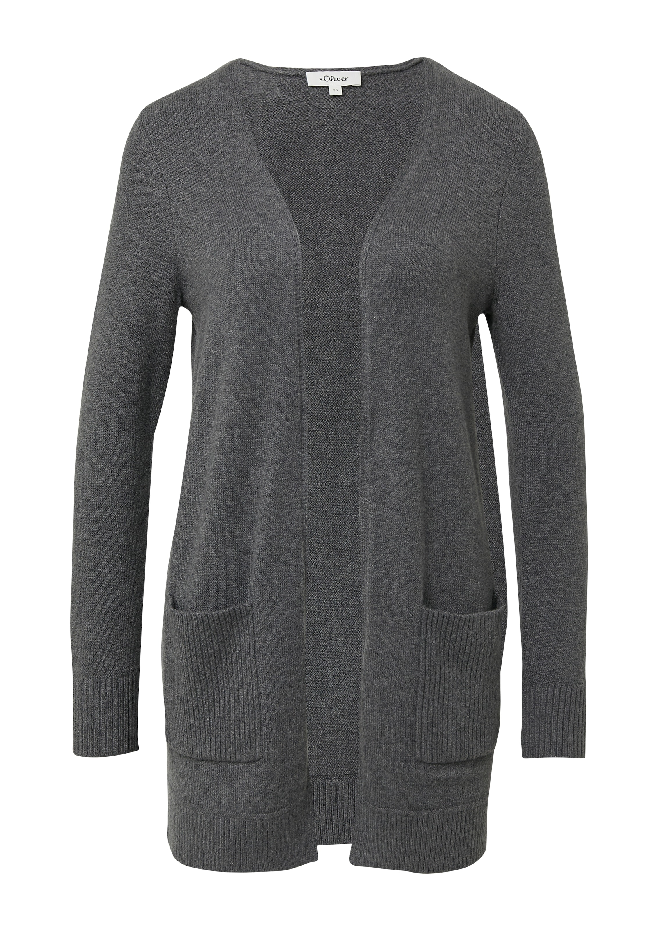 s.Oliver Strickjacke, mit aufgesetzten Taschen
