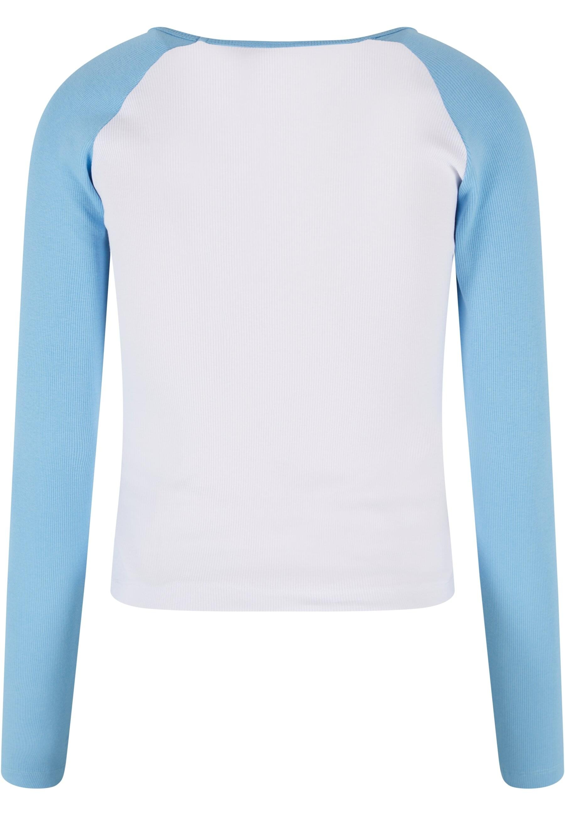 Karl Kani T-Shirt »Karl Kani Damen KW241-043-2 Karl Kani Varsity Crop Block Rib Ls«, (1 tlg.)