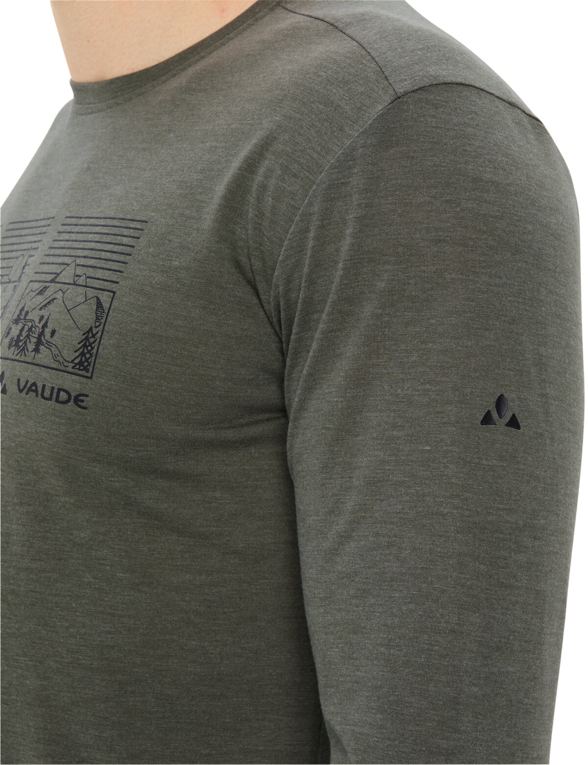 VAUDE Langarmshirt »MEN'S ROSEMOOR LS T-SHIRT III«, (1 tlg.)