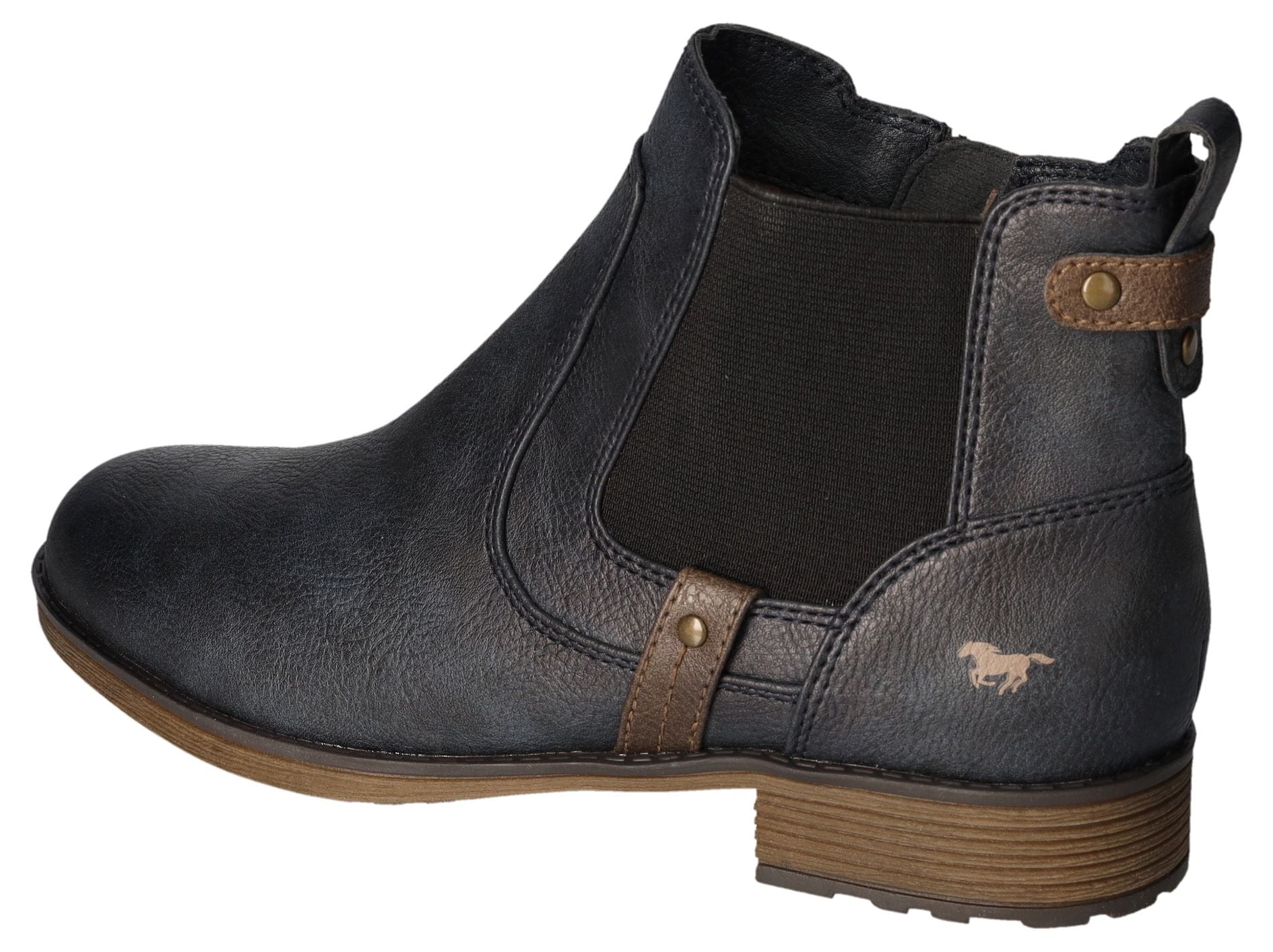 Mustang Shoes Chelseaboots, Schlupfstiefel, Stiefelette, Business Schuh in aktueller Used-Optik
