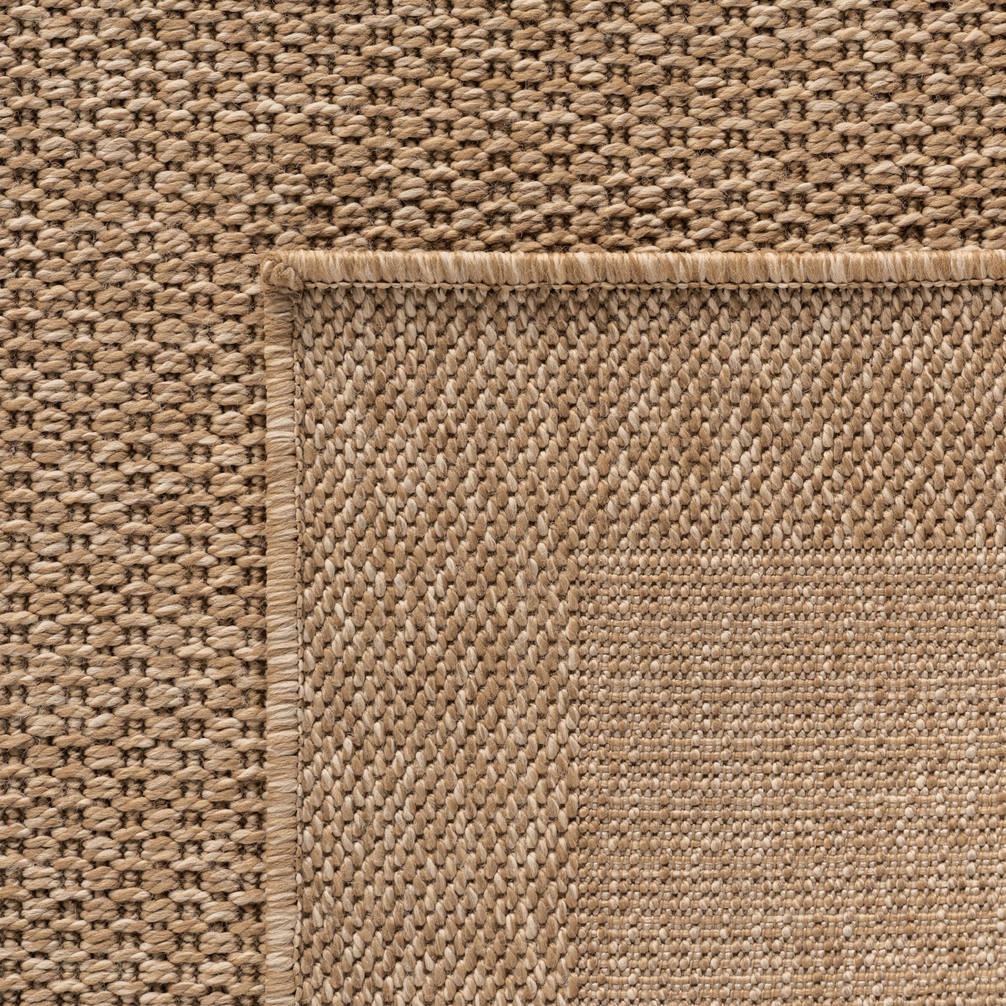 Thumbnail - Ayyildiz Teppiche Outdoorteppich "TIMBER 1402", rechteckig, 5 mm Höhe, Läufer, In und Outdoor, Jute Sisal Optik, Wohnzim...