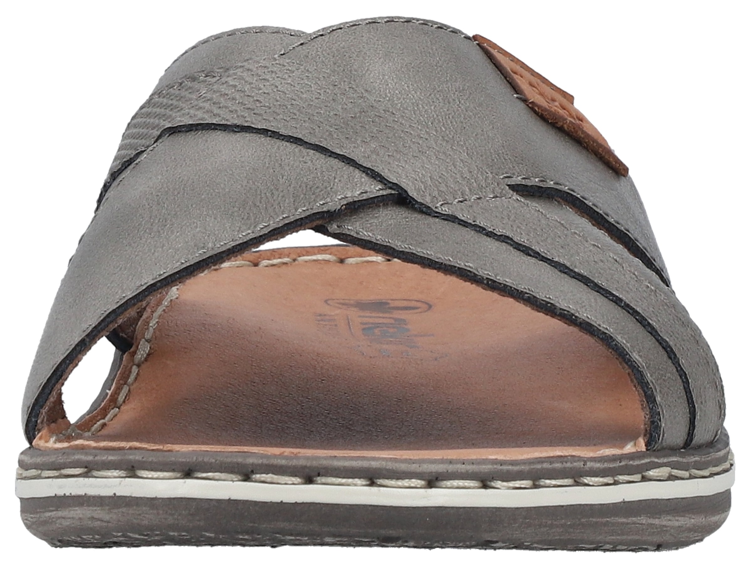Rieker Pantolette  Sommerschuh, Strandschuh, Schlappen, Hausschuh mit Label