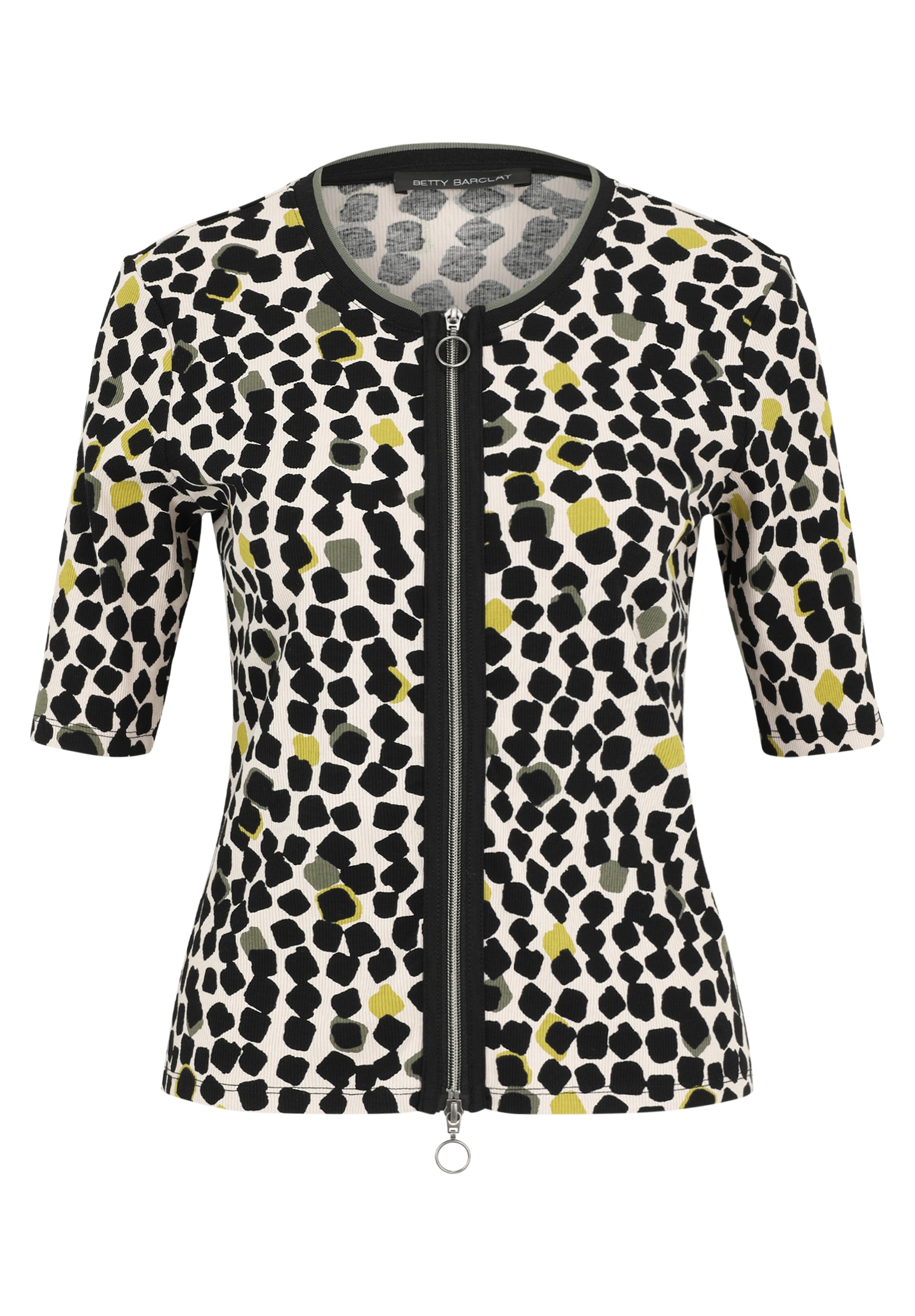 Betty Barclay Shirtjacke »Betty Barclay Shirtjacke mit Rippenstruktur«, (1 tlg.), Material