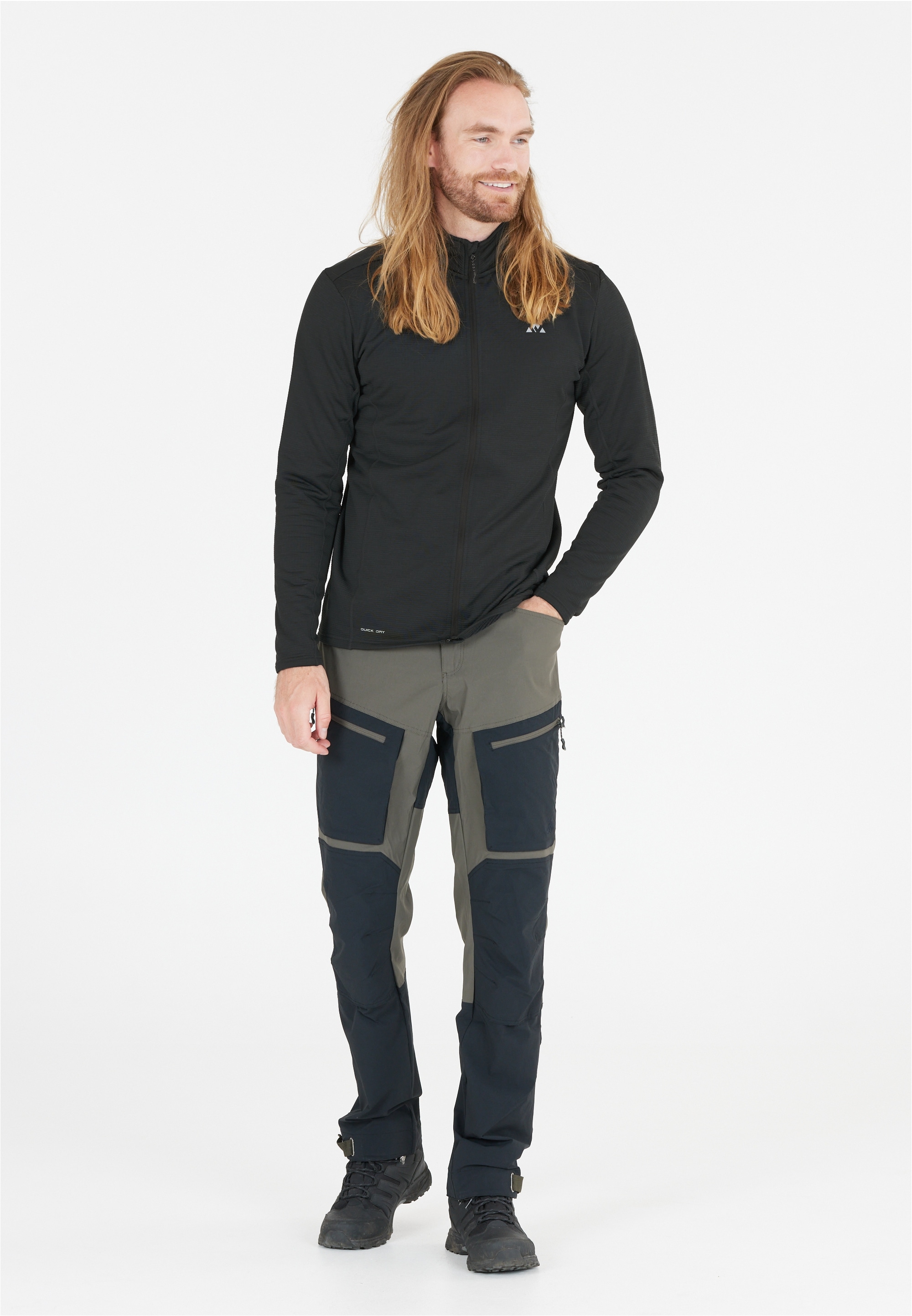 WHISTLER Fleecejacke »Kalle«, mit feuchtigkeitsregulierenden Eigenschaften