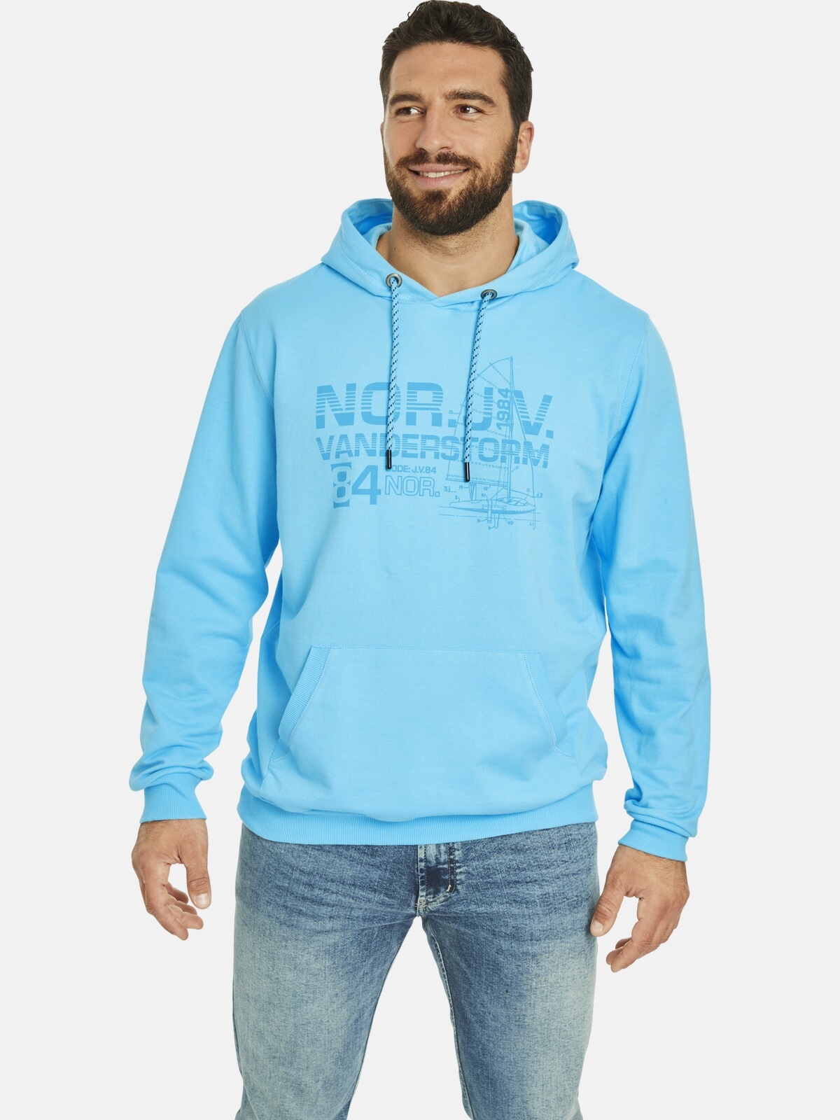 Jan Vanderstorm Kapuzensweatshirt "Sweatshirt JEPPE"