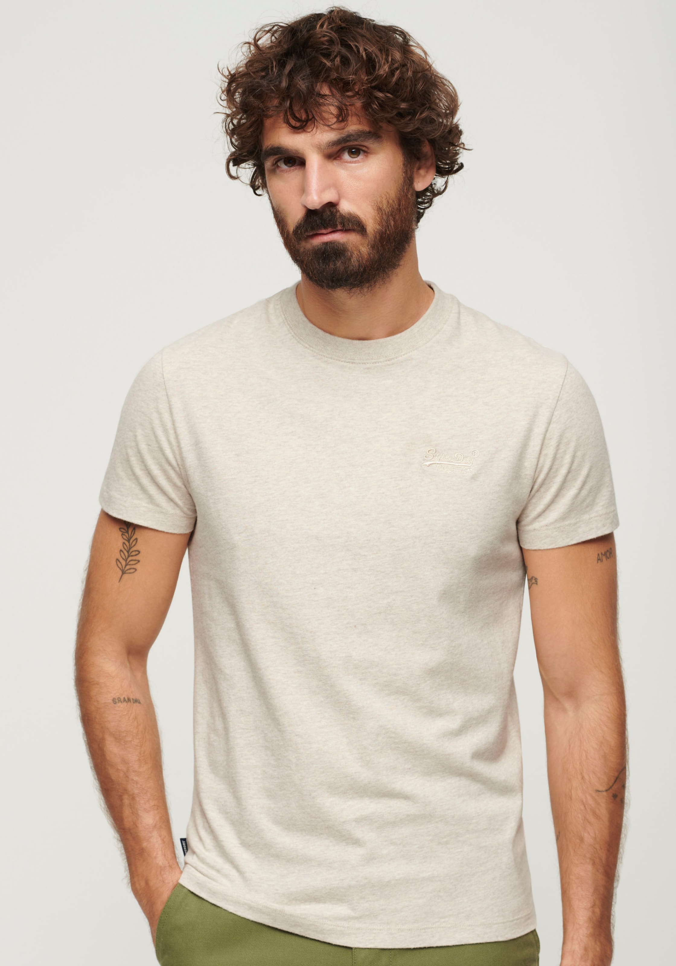 Superdry Rundhalsshirt "Organic Cotton Essential Logo T-Shirt"