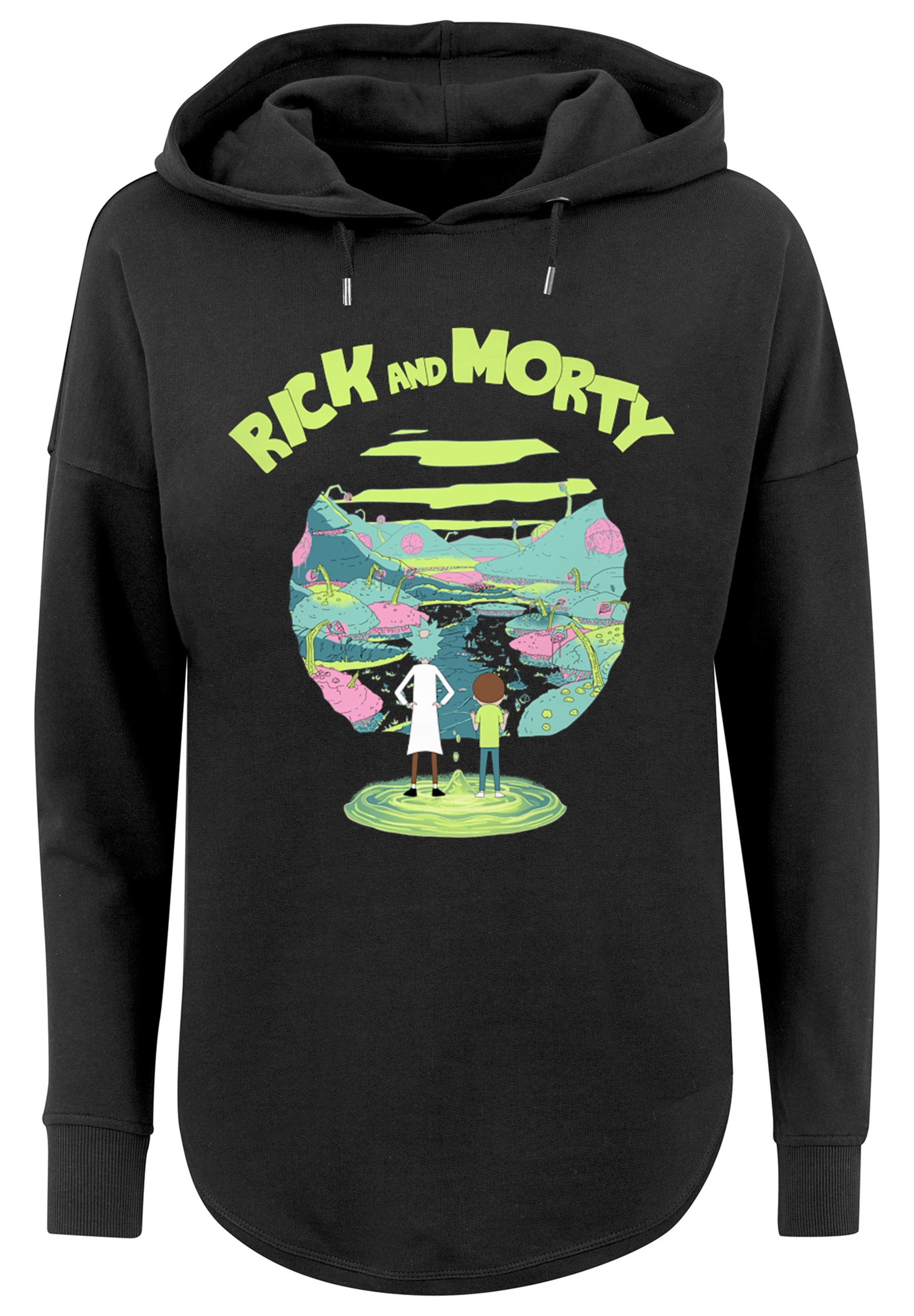 F4NT4STIC Kapuzenpullover Rick und Morty Print günstig online kaufen