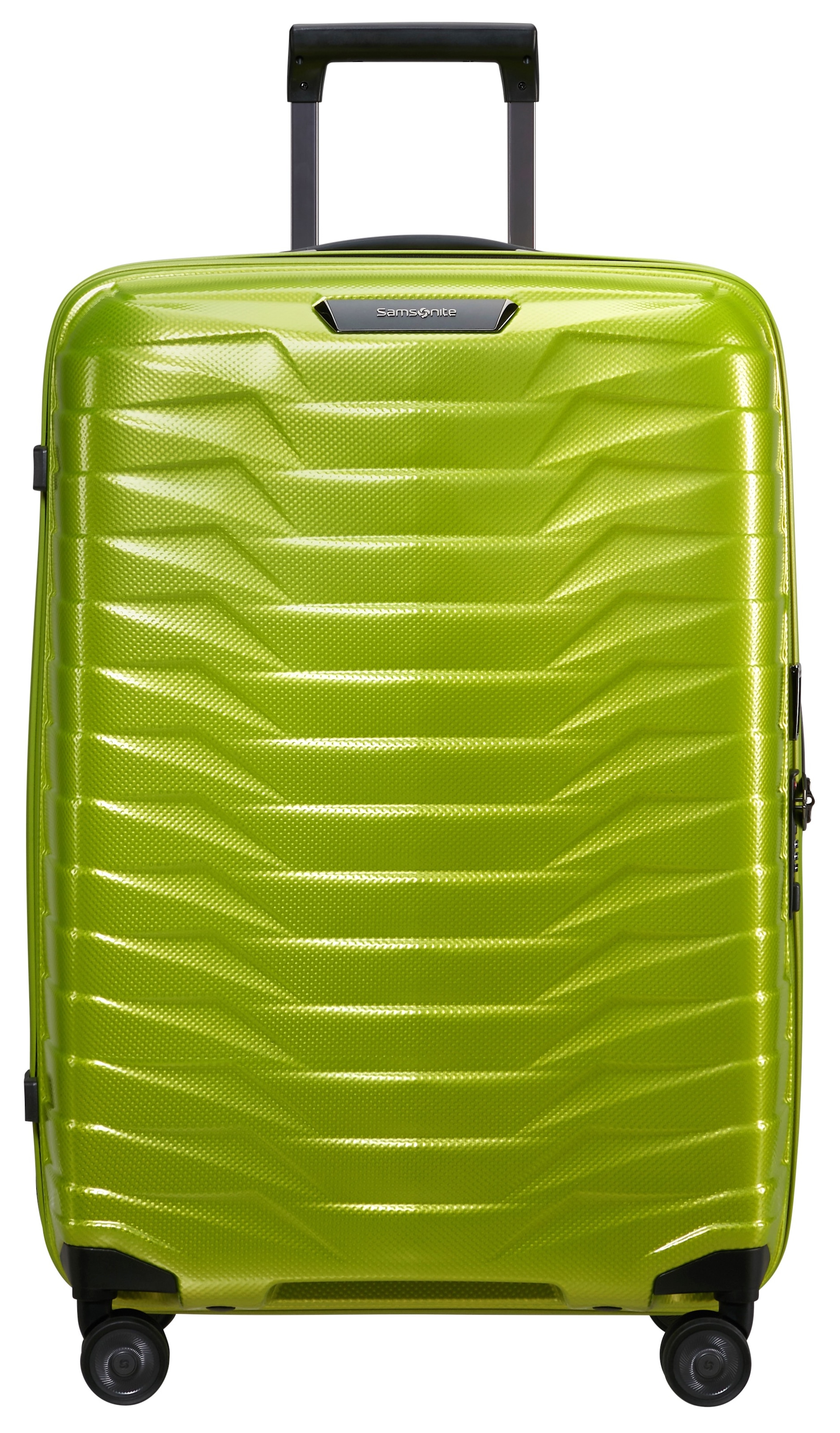 Samsonite Hartschalen-Trolley "PROXIS 69", 4 St. Rollen, Trolley Reisegepäck Hartschalenkoffer Reisekoffer TSA-Zahlensch