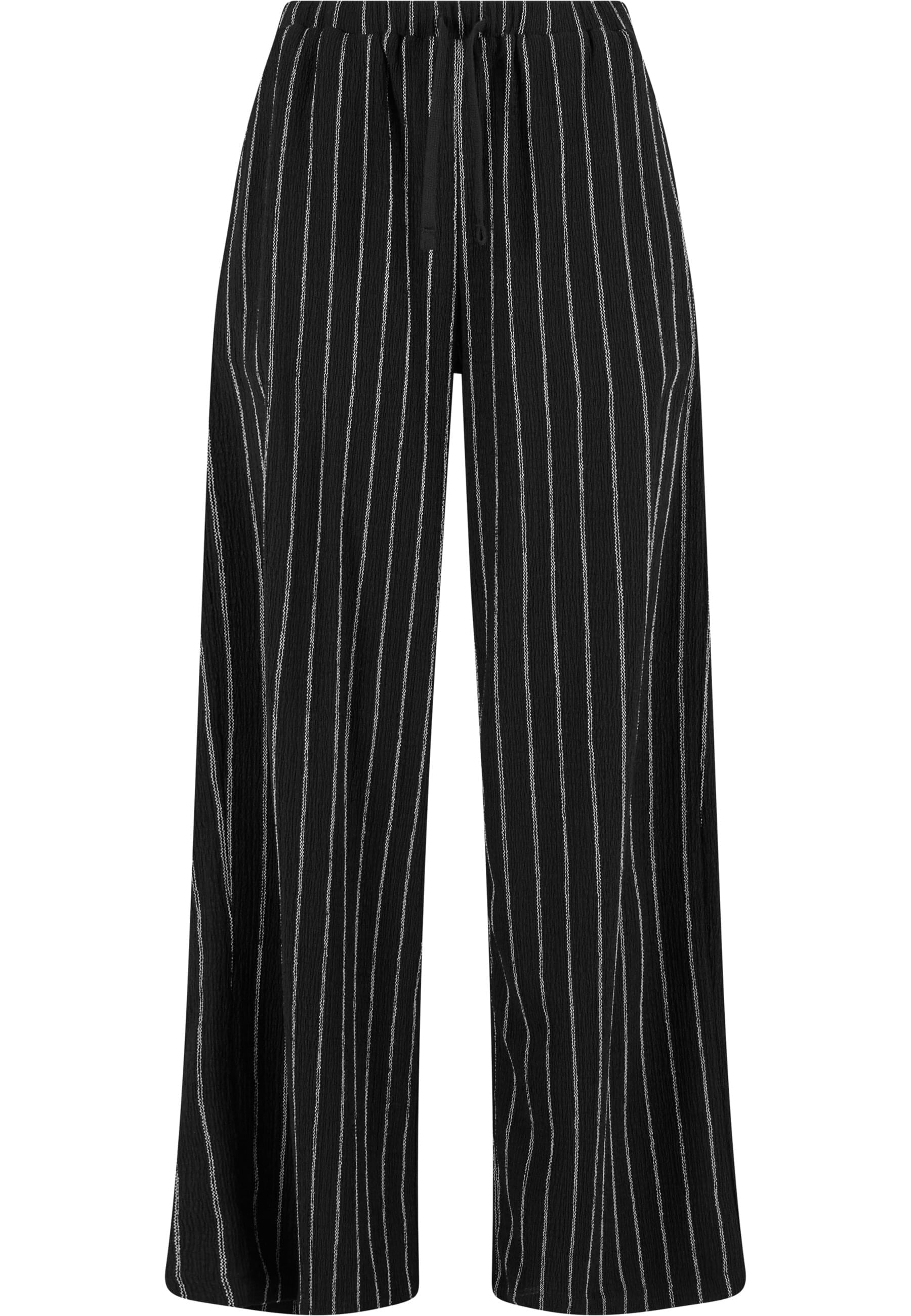 URBAN CLASSICS Stoffhose "Urban Classics Ladies Structured Striped Relaxed günstig online kaufen